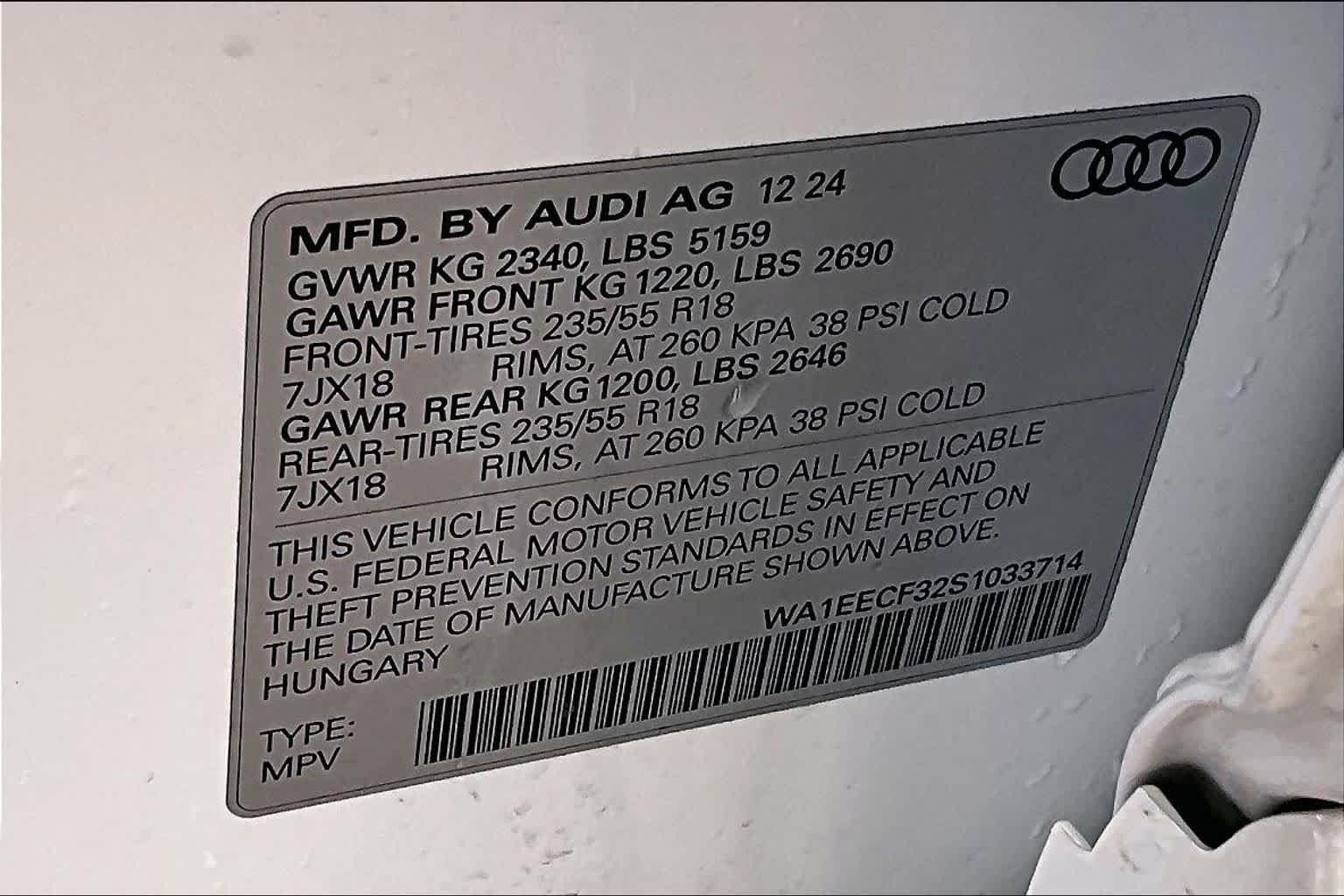 2025 Audi Q3 S line Premium Plus Arkona White at BMW of West Houston