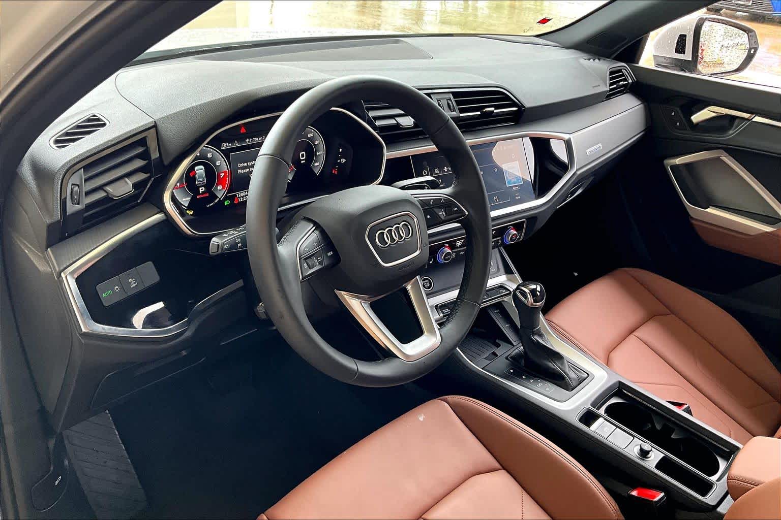 2025 Audi Q3 S line Premium Plus Arkona White at BMW of West Houston