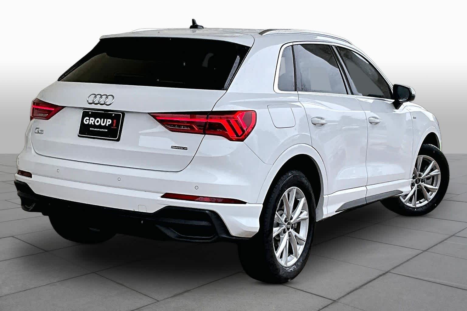 2025 Audi Q3 S line Premium Plus Arkona White at BMW of West Houston