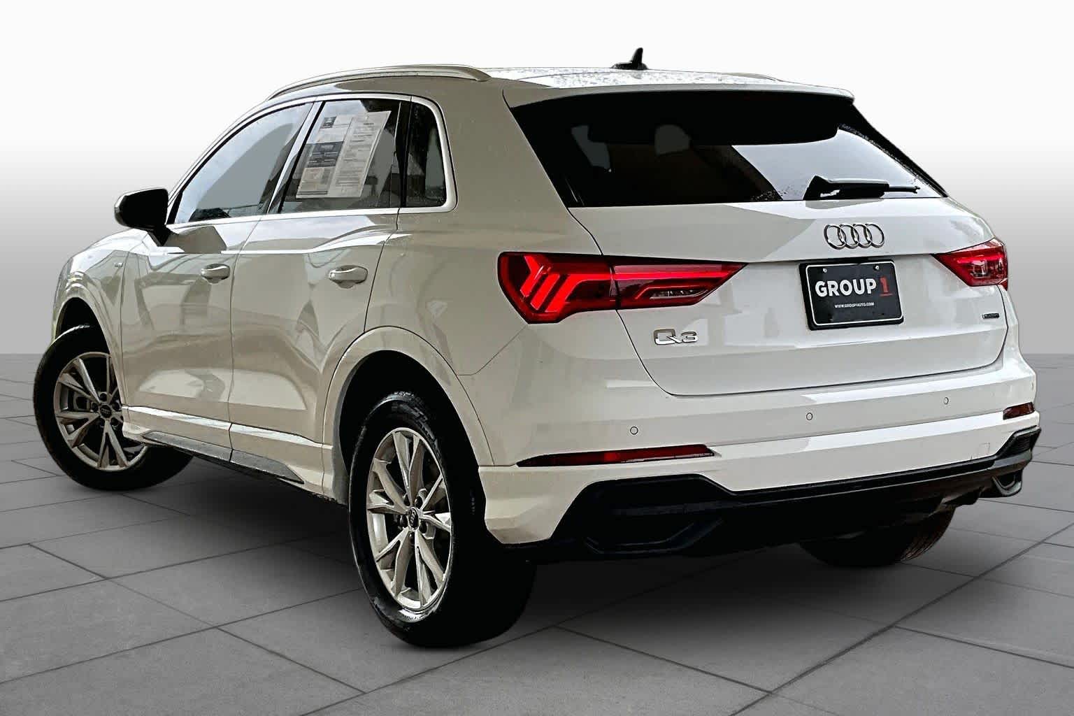 2025 Audi Q3 S line Premium Plus Arkona White at BMW of West Houston