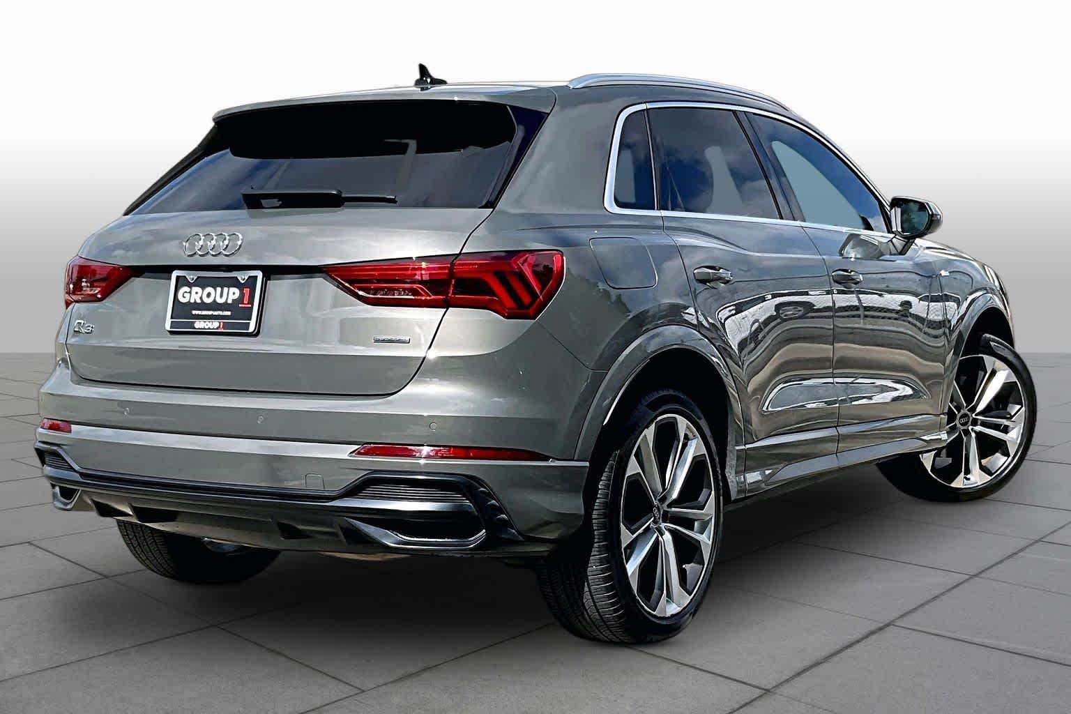 2021 Audi Q3 S line Premium Plus Chronos Gray Metallic at Tomball Ford