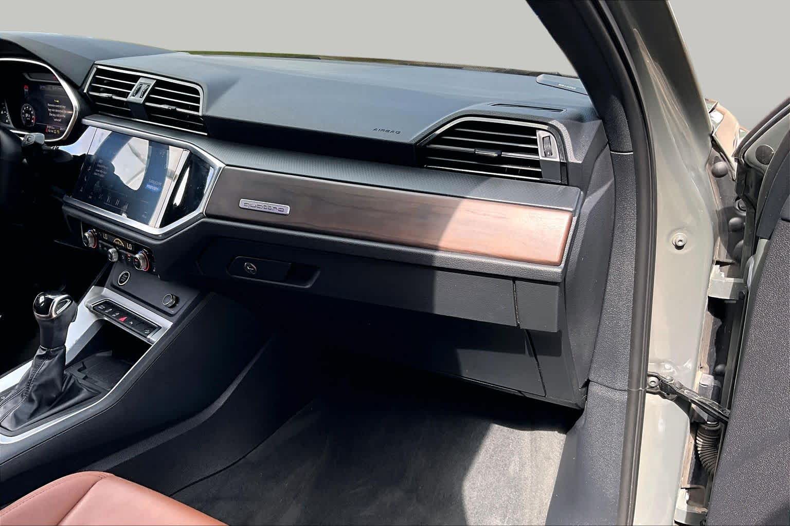 2021 Audi Q3 S line Premium Plus Chronos Gray Metallic at Tomball Ford