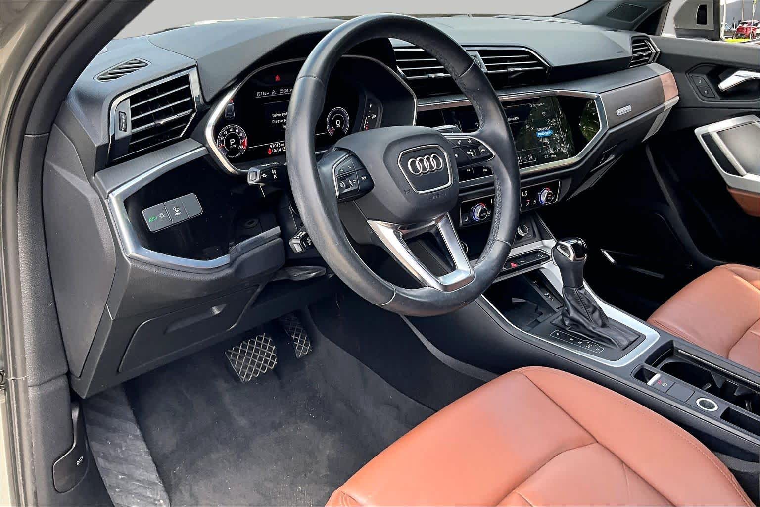 2021 Audi Q3 S line Premium Plus Chronos Gray Metallic at Tomball Ford