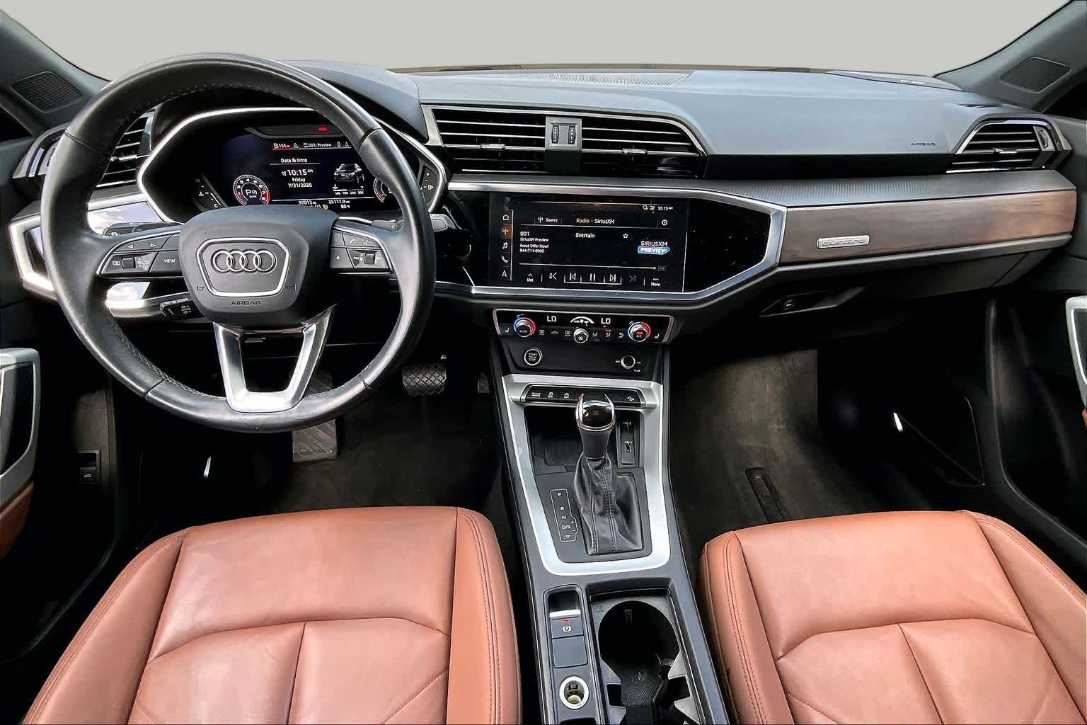 2021 Audi Q3 S line Premium Plus Chronos Gray Metallic at Tomball Ford