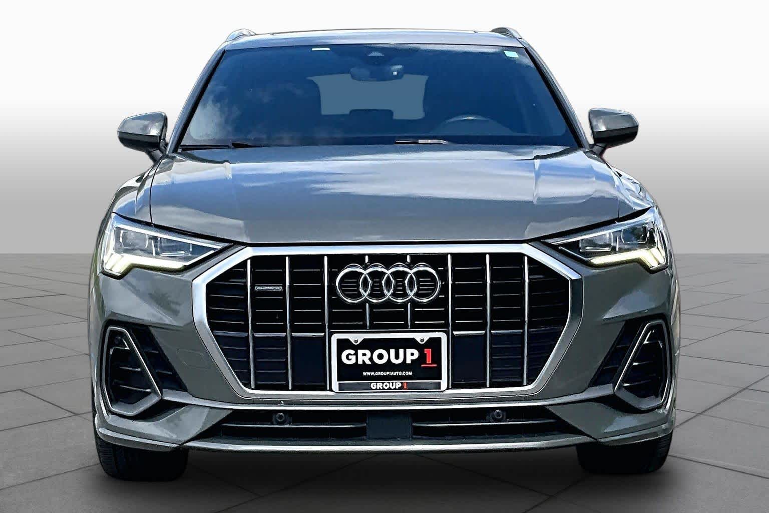 2021 Audi Q3 S line Premium Plus Chronos Gray Metallic at Tomball Ford