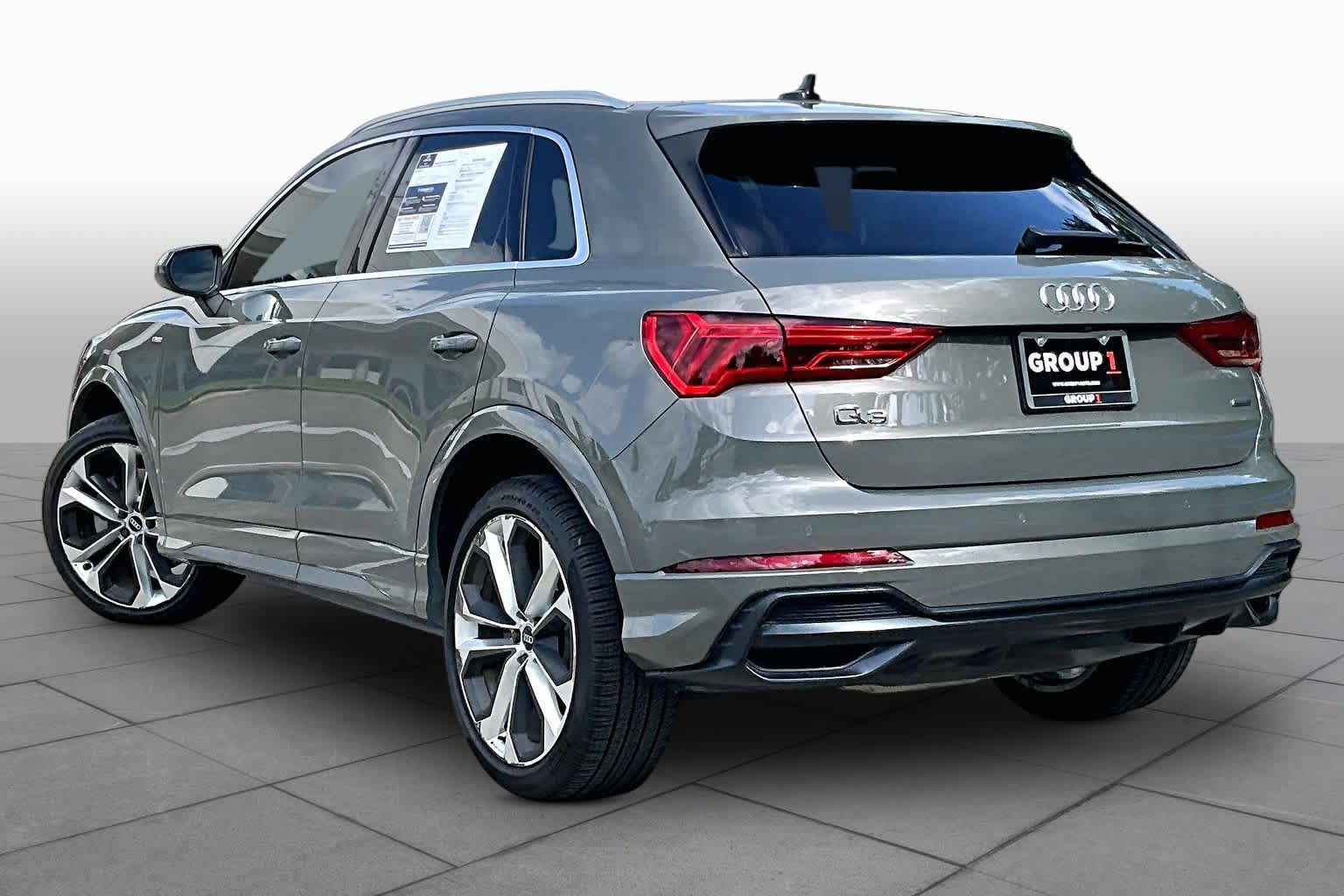 2021 Audi Q3 S line Premium Plus Chronos Gray Metallic at Tomball Ford