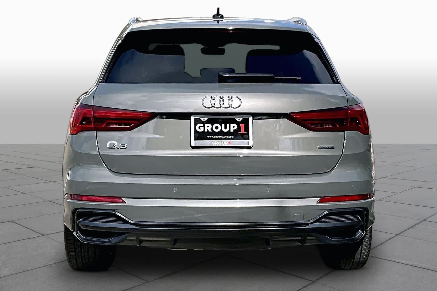 2021 Audi Q3 S line Premium Plus Chronos Gray Metallic at Tomball Ford