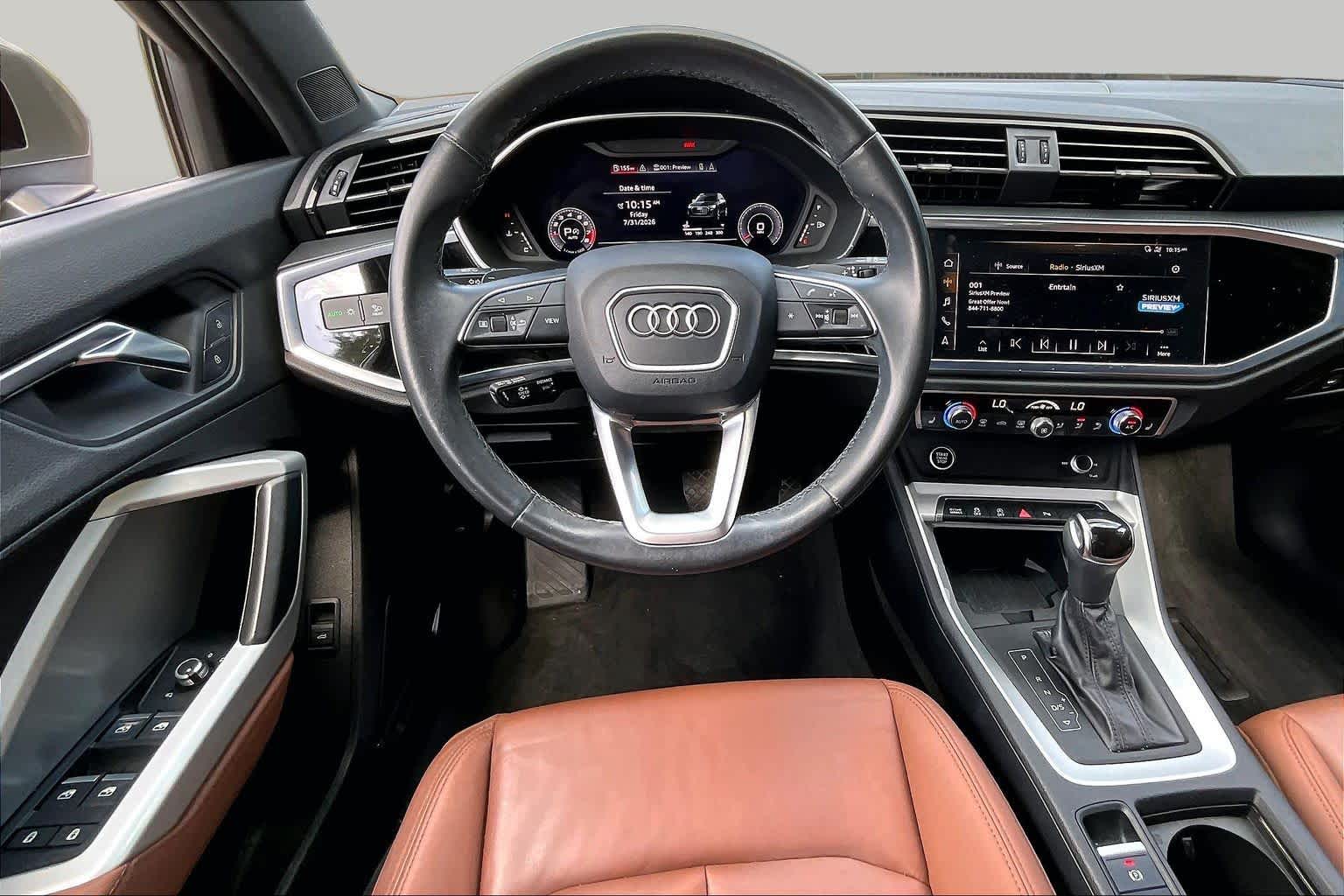 2021 Audi Q3 S line Premium Plus Chronos Gray Metallic at Tomball Ford