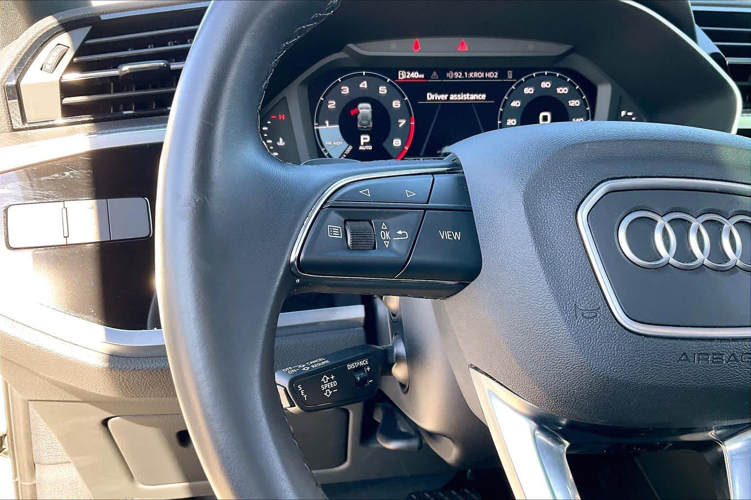 2022 Audi Q3 S line Premium Plus Glacier White Metallic at Lexus of Clear Lake