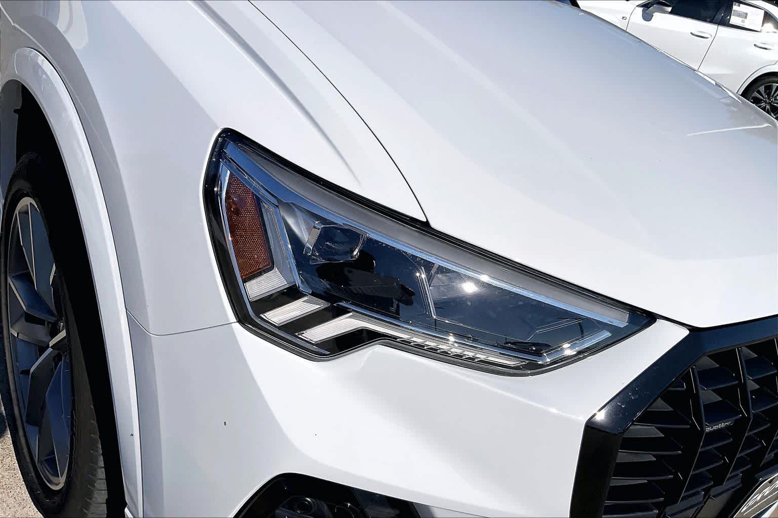 2022 Audi Q3 S line Premium Plus Glacier White Metallic at Lexus of Clear Lake