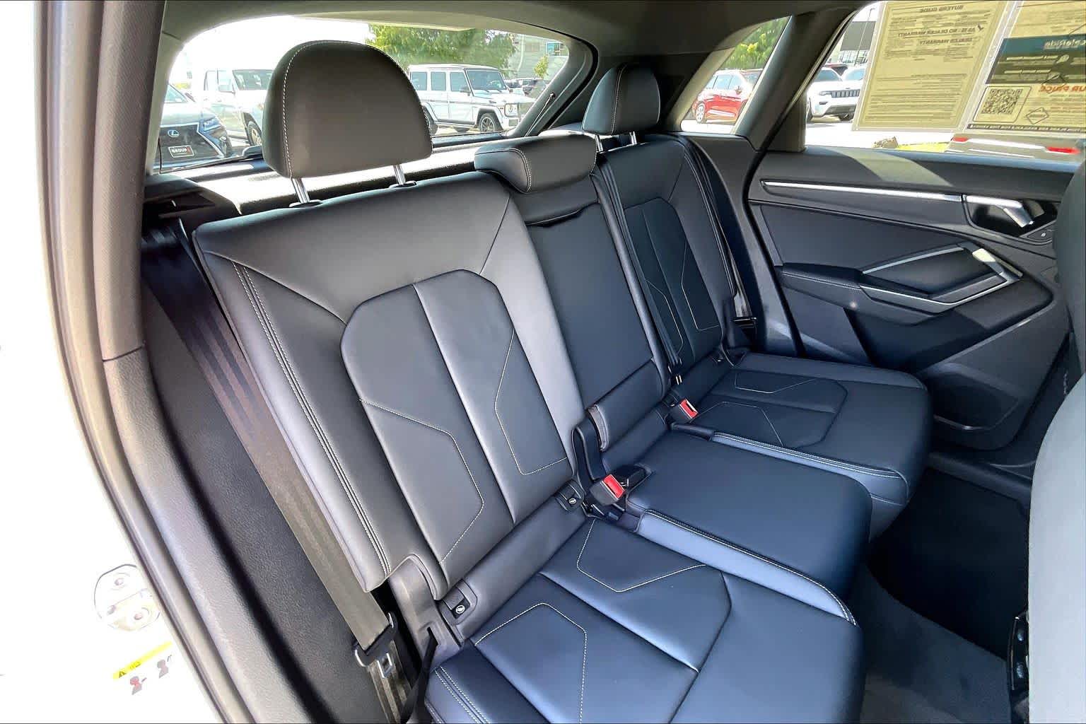 2022 Audi Q3 S line Premium Plus Glacier White Metallic at Lexus of Clear Lake