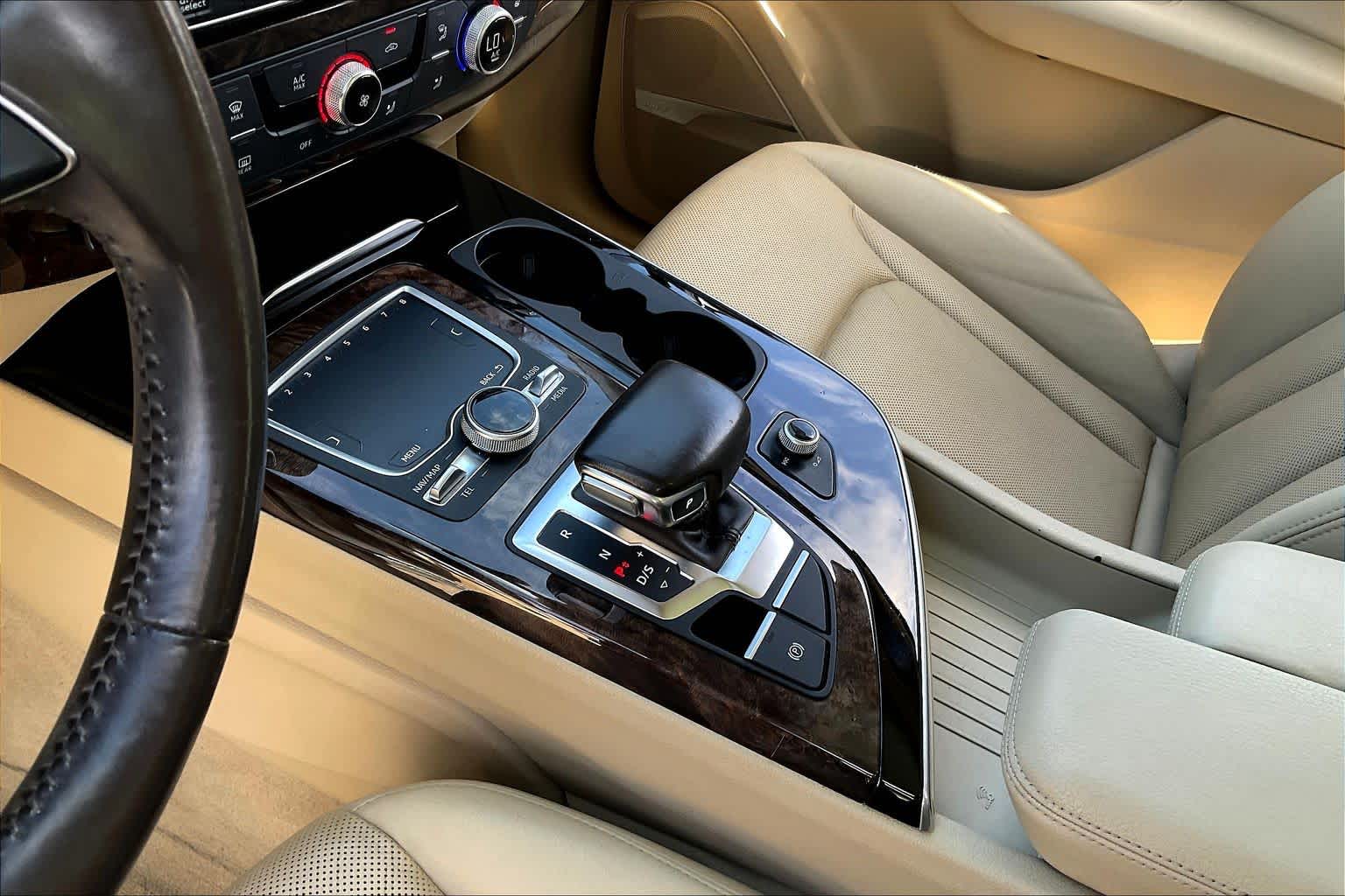 2018 Audi Q7 Premium Plus Glacier White Metallic at AutoNation Chrysler Jeep Dodge Ram Spring