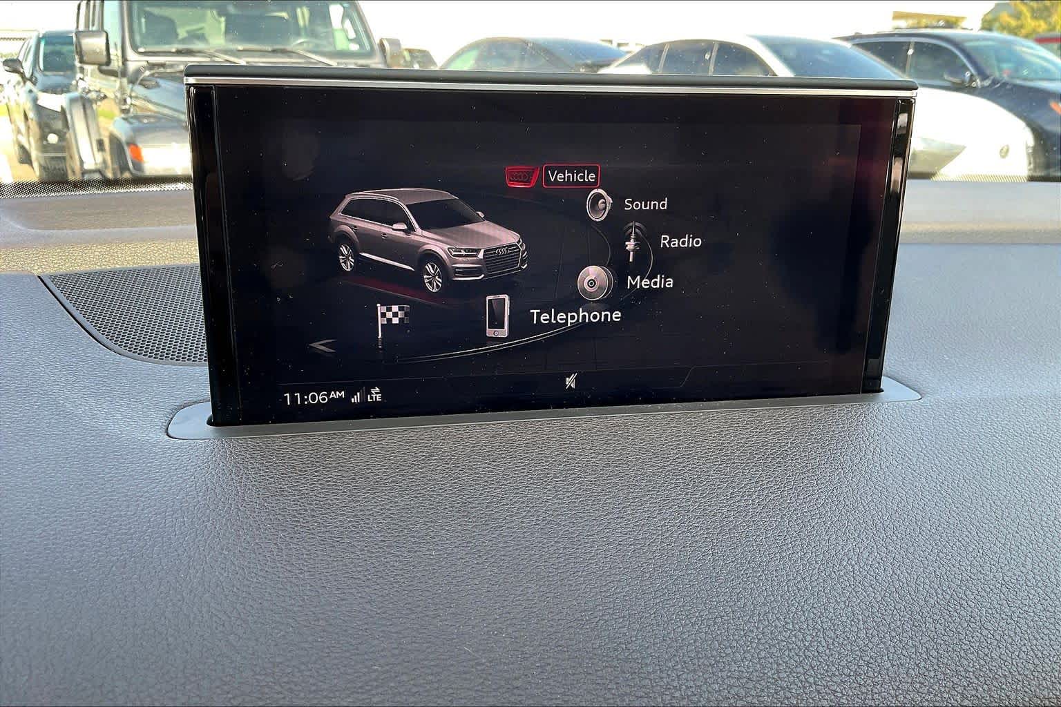 2018 Audi Q7 Premium Plus Glacier White Metallic at AutoNation Chrysler Jeep Dodge Ram Spring