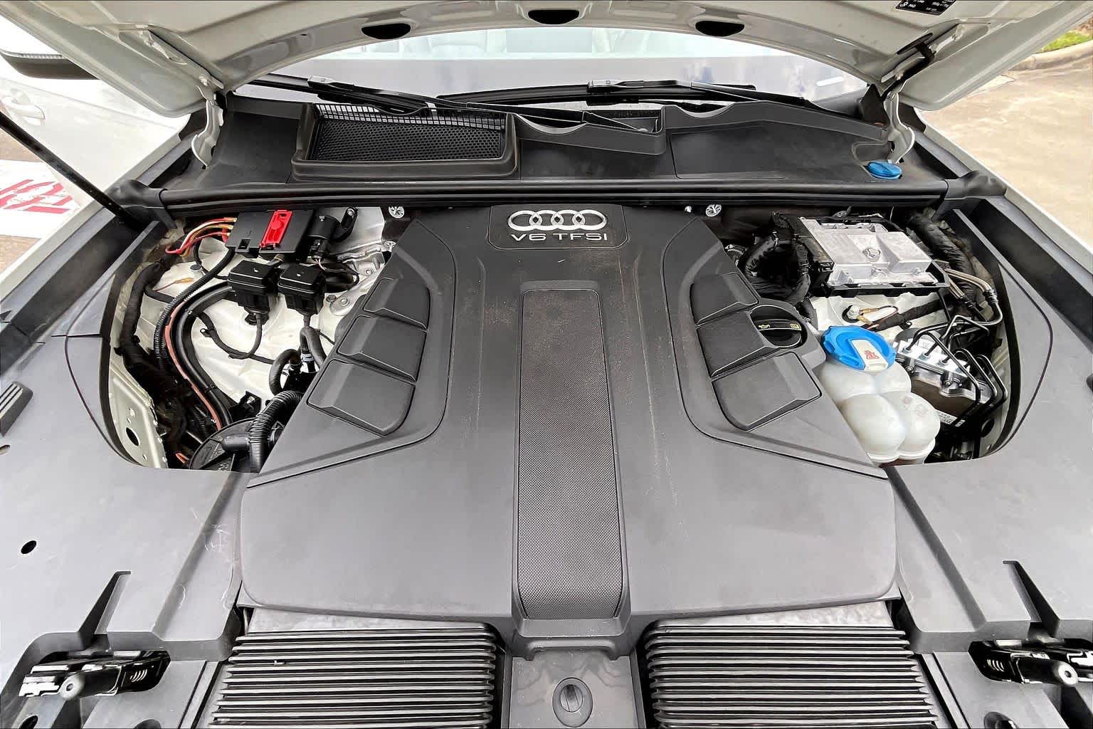 2017 Audi Q7 Premium Plus Carrara White at BMW of West Houston