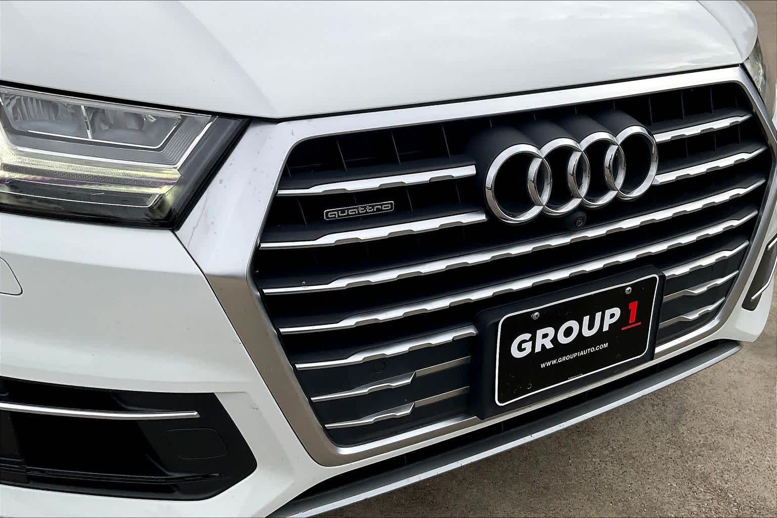 2017 Audi Q7 Premium Plus Carrara White at BMW of West Houston