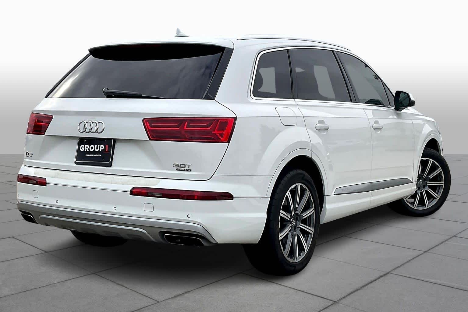 2017 Audi Q7 Premium Plus Carrara White at BMW of West Houston