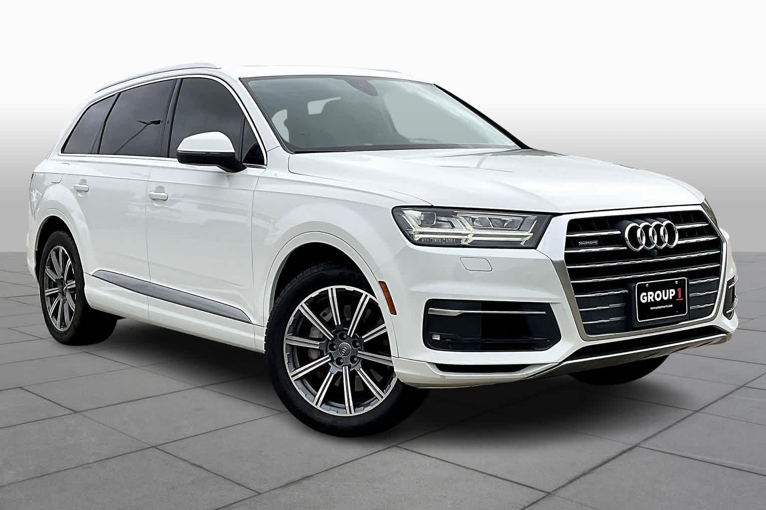 2017 Audi Q7 Premium Plus Carrara White at BMW of West Houston