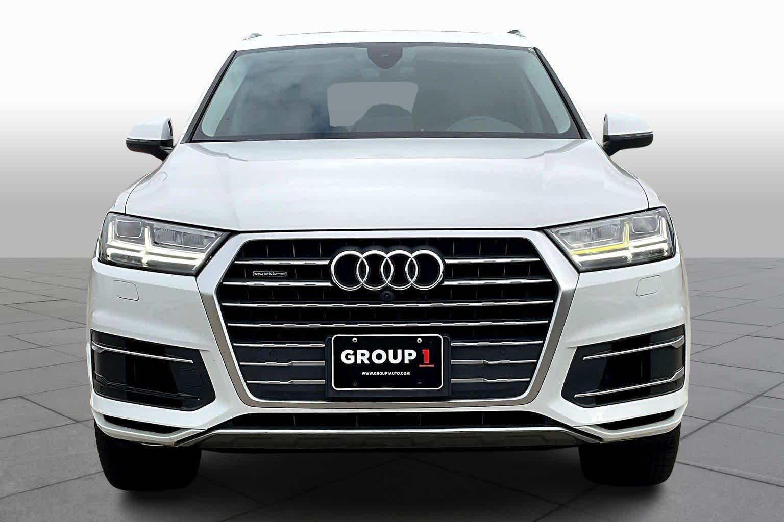 2017 Audi Q7 Premium Plus Carrara White at BMW of West Houston
