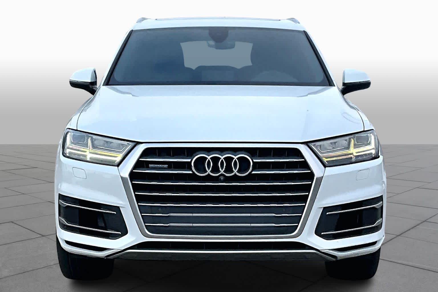 2019 Audi Q7 Premium Plus Glacier White Metallic at AutoNation USA Houston
