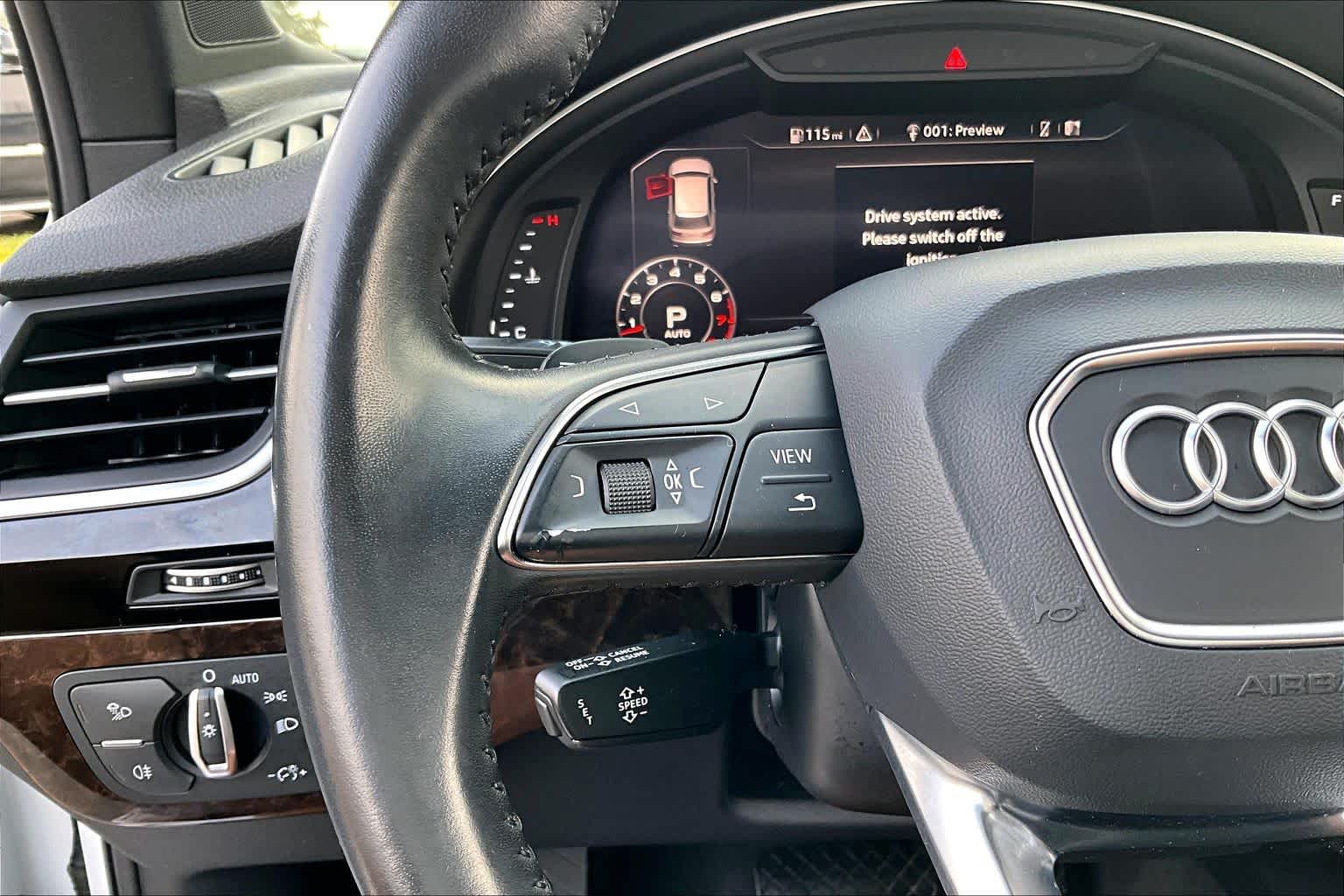 2019 Audi Q7 Premium Plus Glacier White Metallic at AutoNation USA Houston