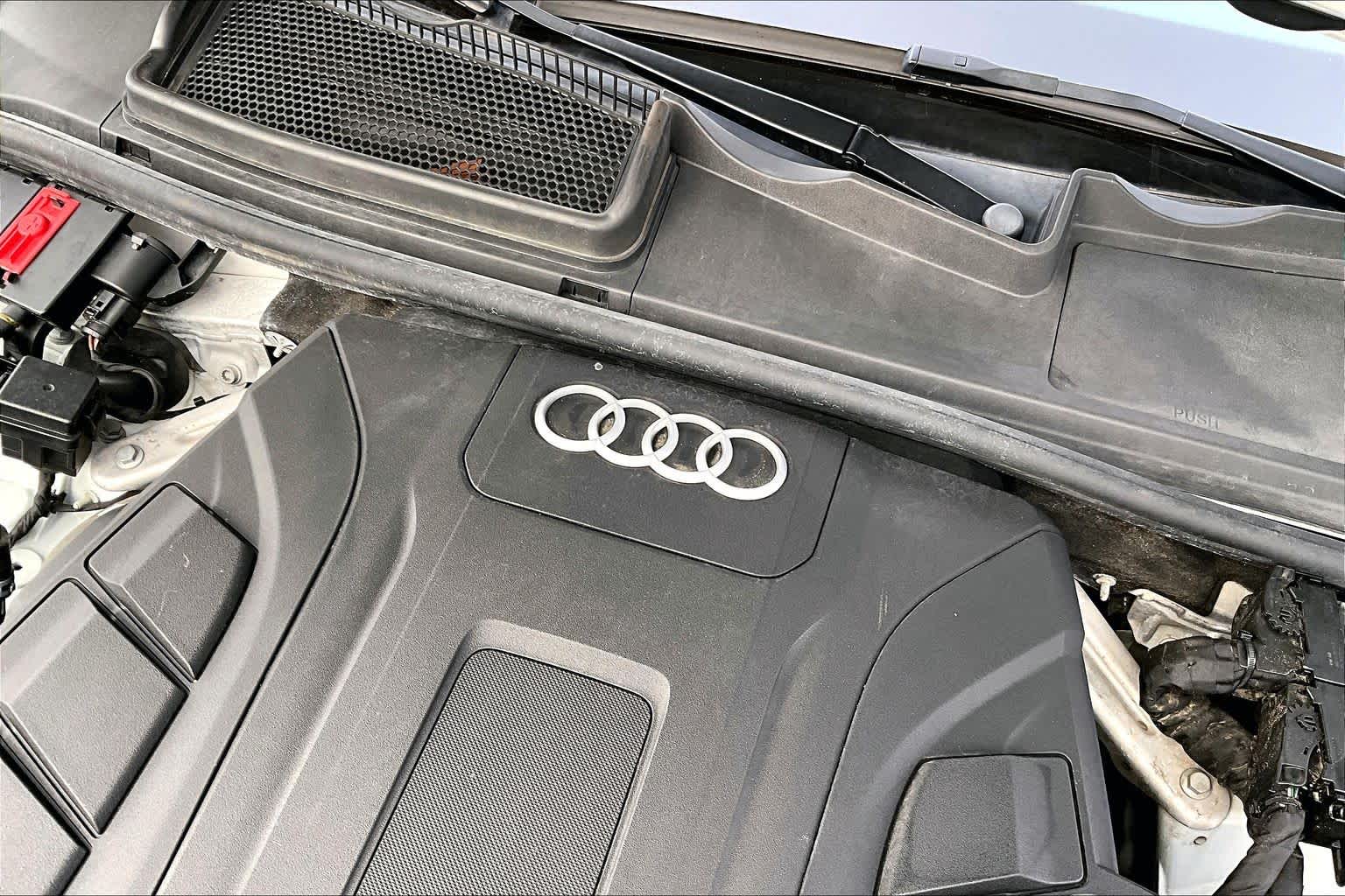 2019 Audi Q7 Premium Plus Glacier White Metallic at AutoNation USA Houston