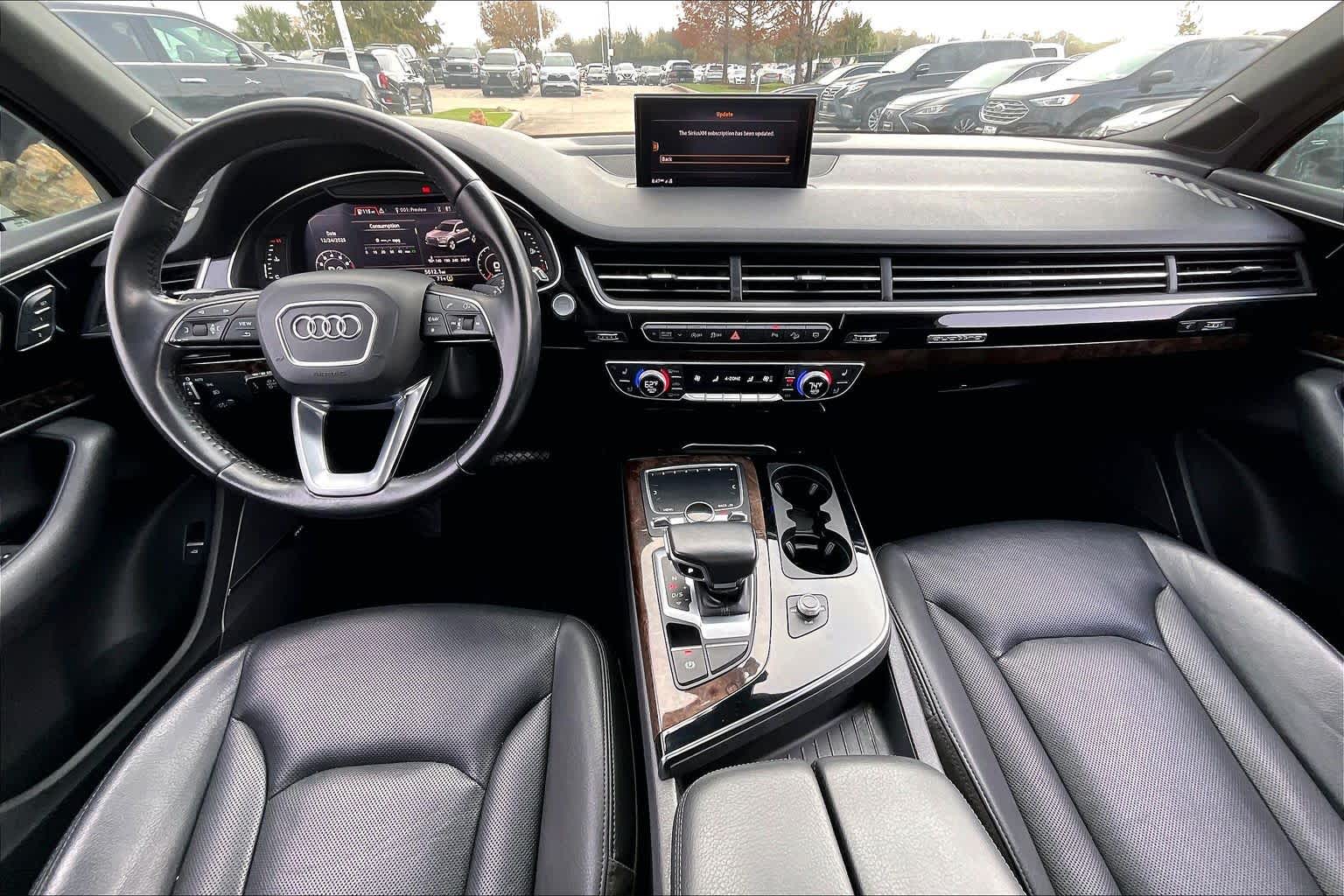2019 Audi Q7 Premium Plus Glacier White Metallic at AutoNation USA Houston
