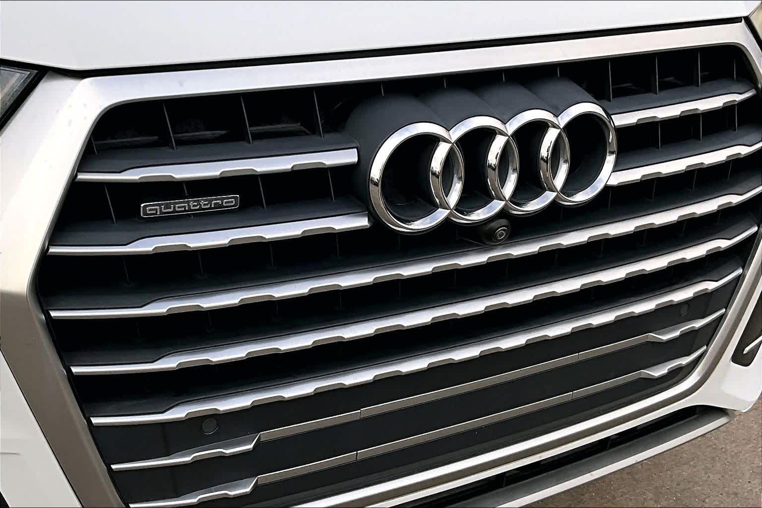 2019 Audi Q7 Premium Plus Glacier White Metallic at AutoNation USA Houston