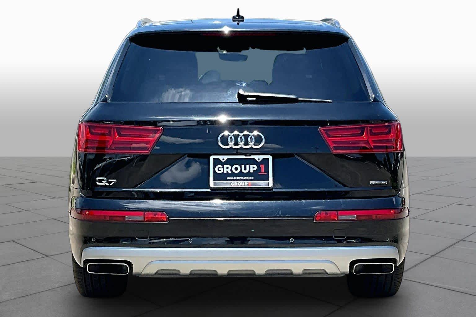 2018 Audi Q7 Premium Plus Night Black at Lexus of Clear Lake