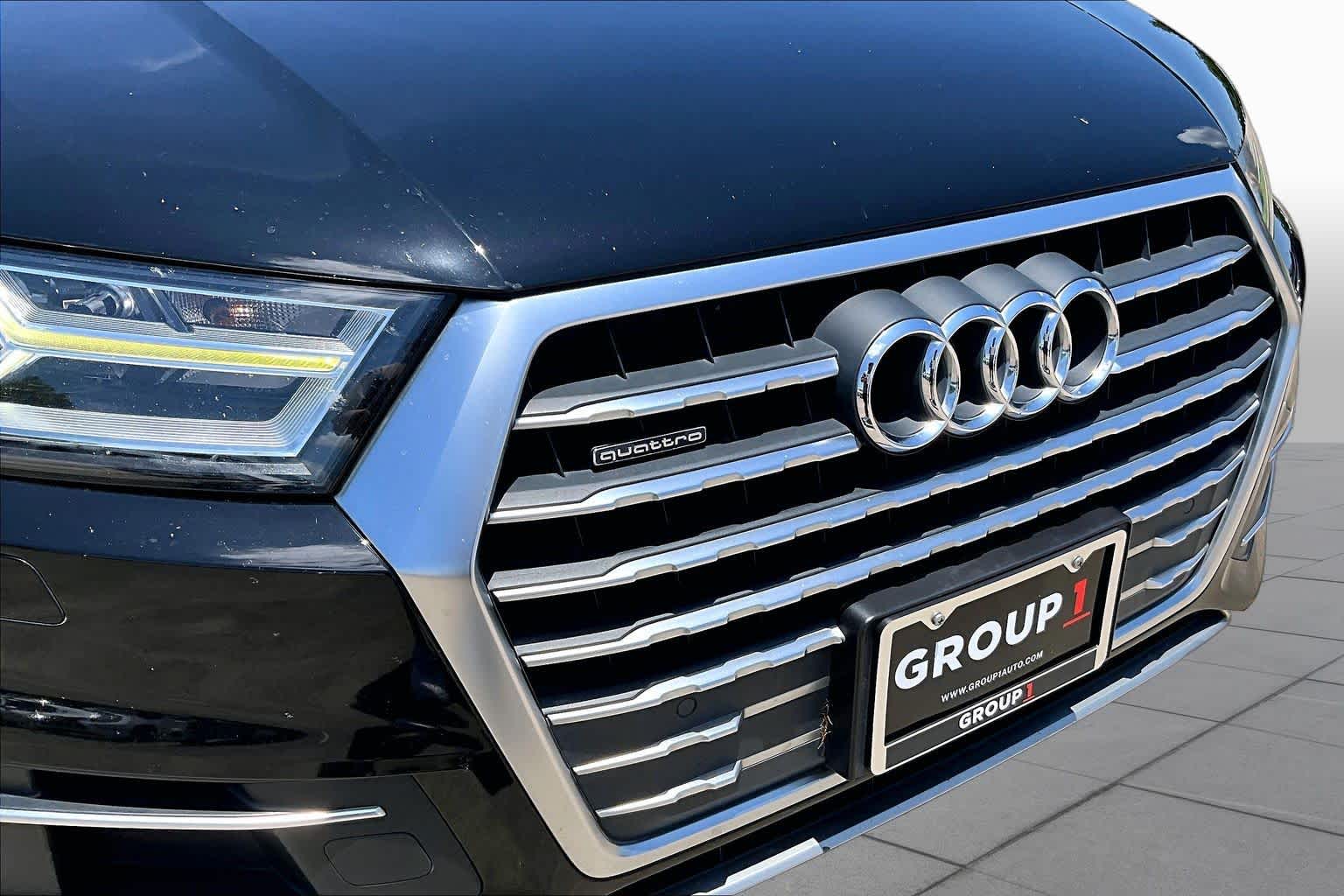 2018 Audi Q7 Premium Plus Night Black at Lexus of Clear Lake
