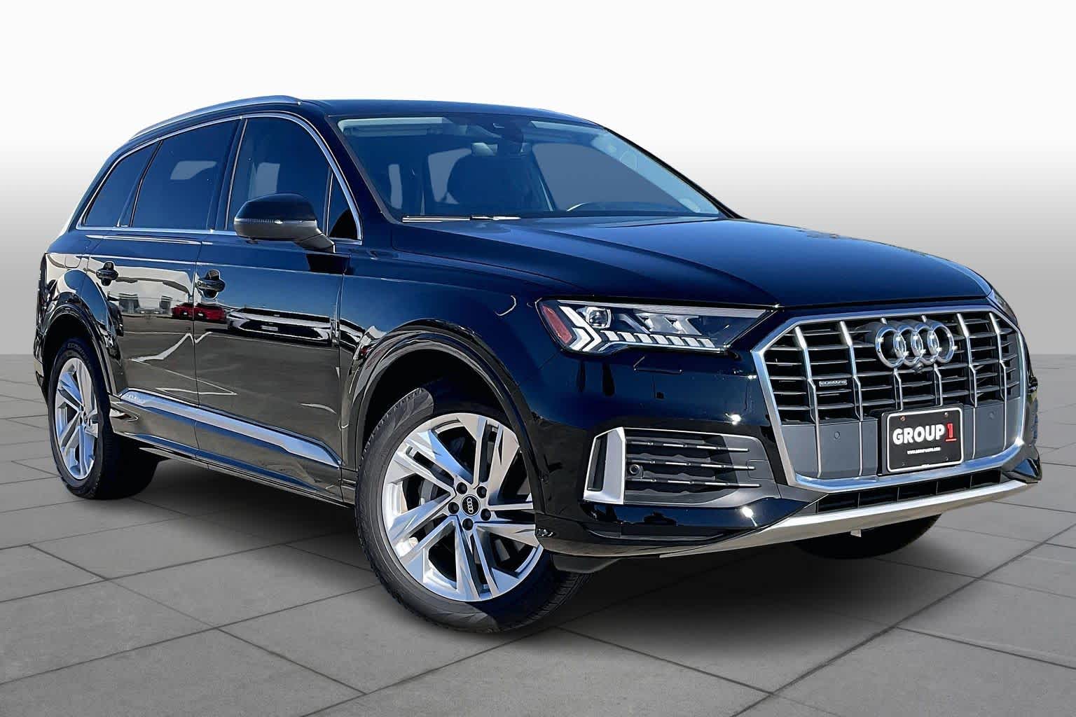 2021 Audi Q7 Premium Plus Night Black at BMW of West Houston