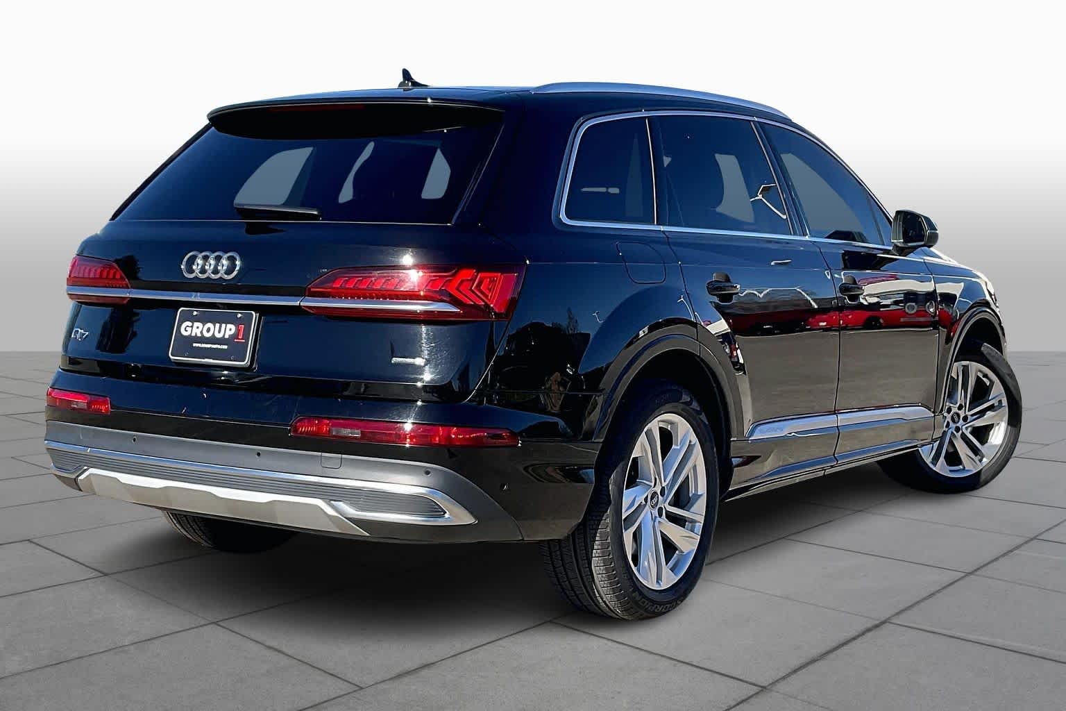2021 Audi Q7 Premium Plus Night Black at BMW of West Houston