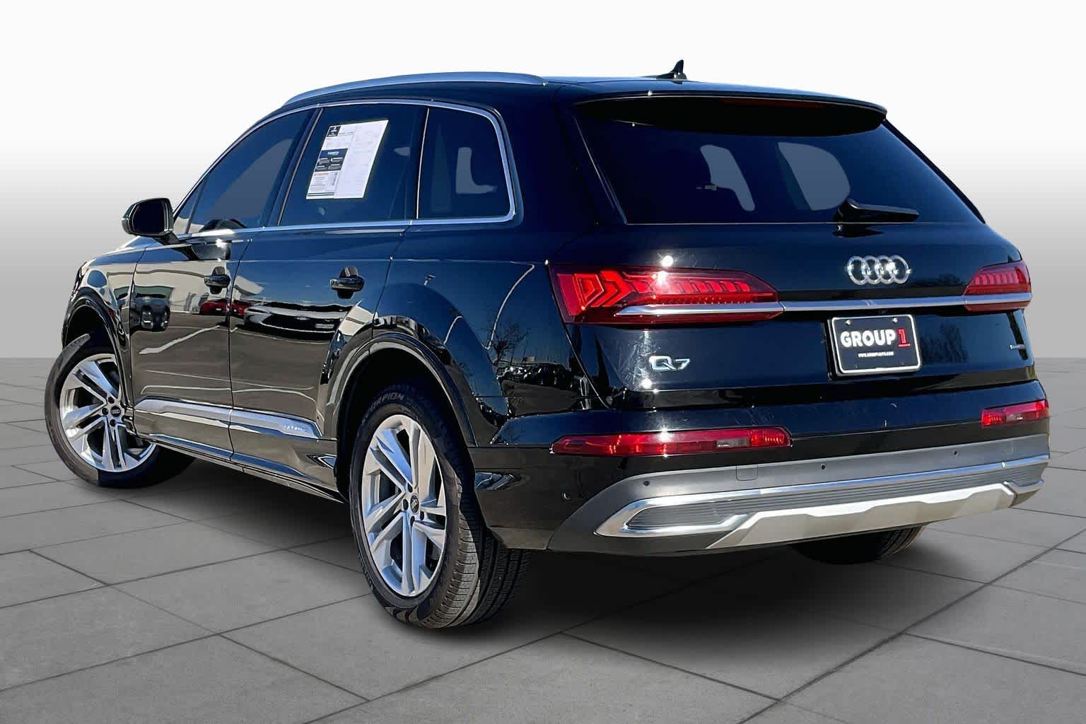 2021 Audi Q7 Premium Plus Night Black at BMW of West Houston