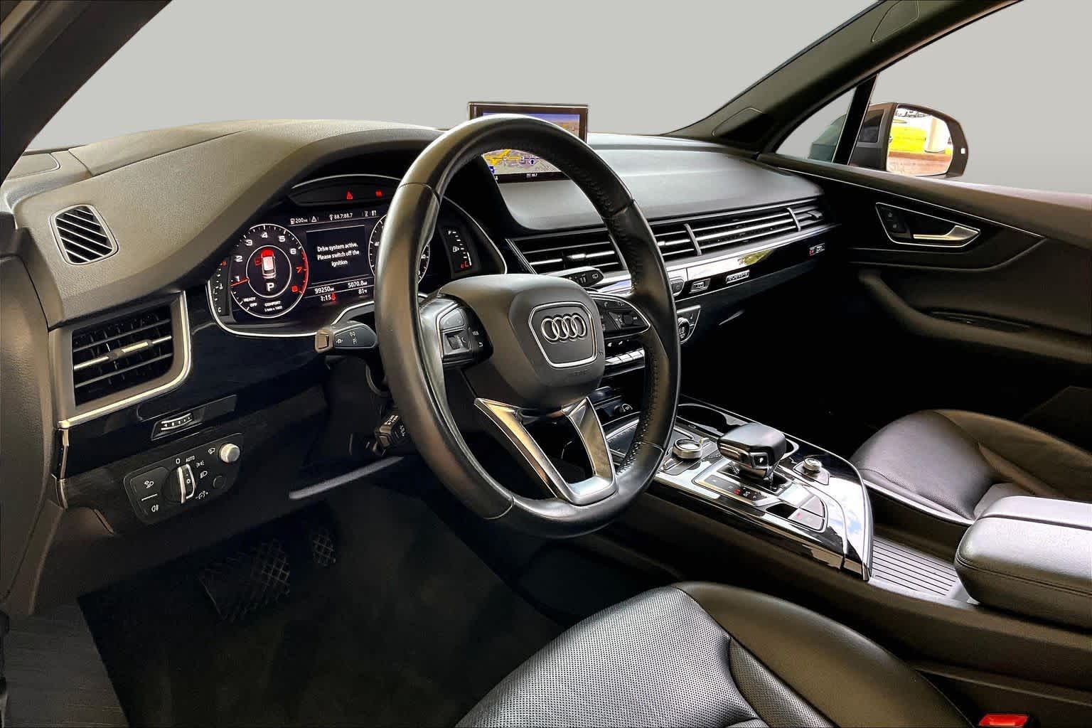 2019 Audi Q7 Prestige Samurai Gray Metallic at Auto Boutique Texas