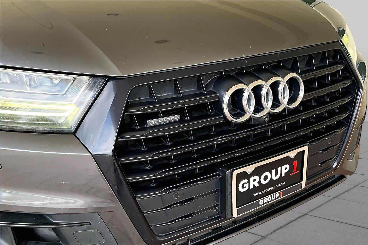 2019 Audi Q7 Prestige Samurai Gray Metallic at Auto Boutique Texas
