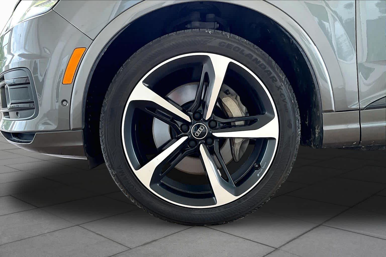 2019 Audi Q7 Prestige Samurai Gray Metallic at Auto Boutique Texas