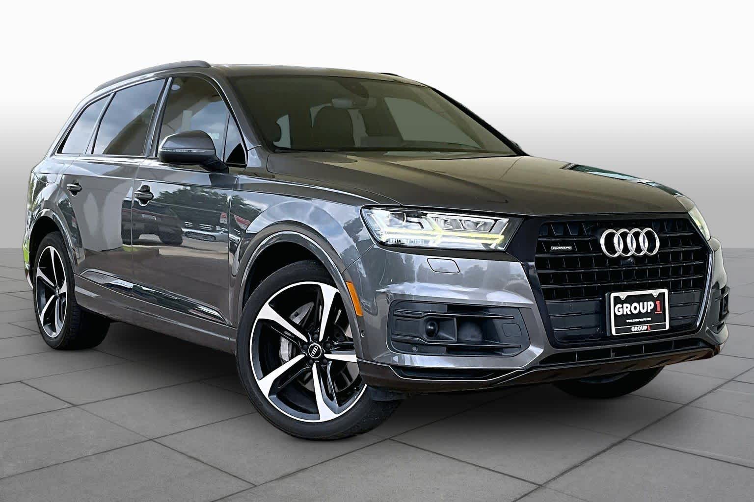 2019 Audi Q7 Prestige Samurai Gray Metallic at Auto Boutique Texas