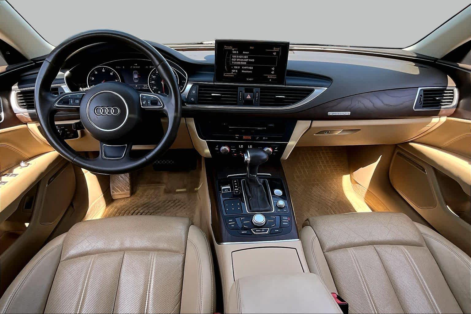 2012 Audi A7 3.0 Prestige Dakota Gray Metallic at Tomball Ford