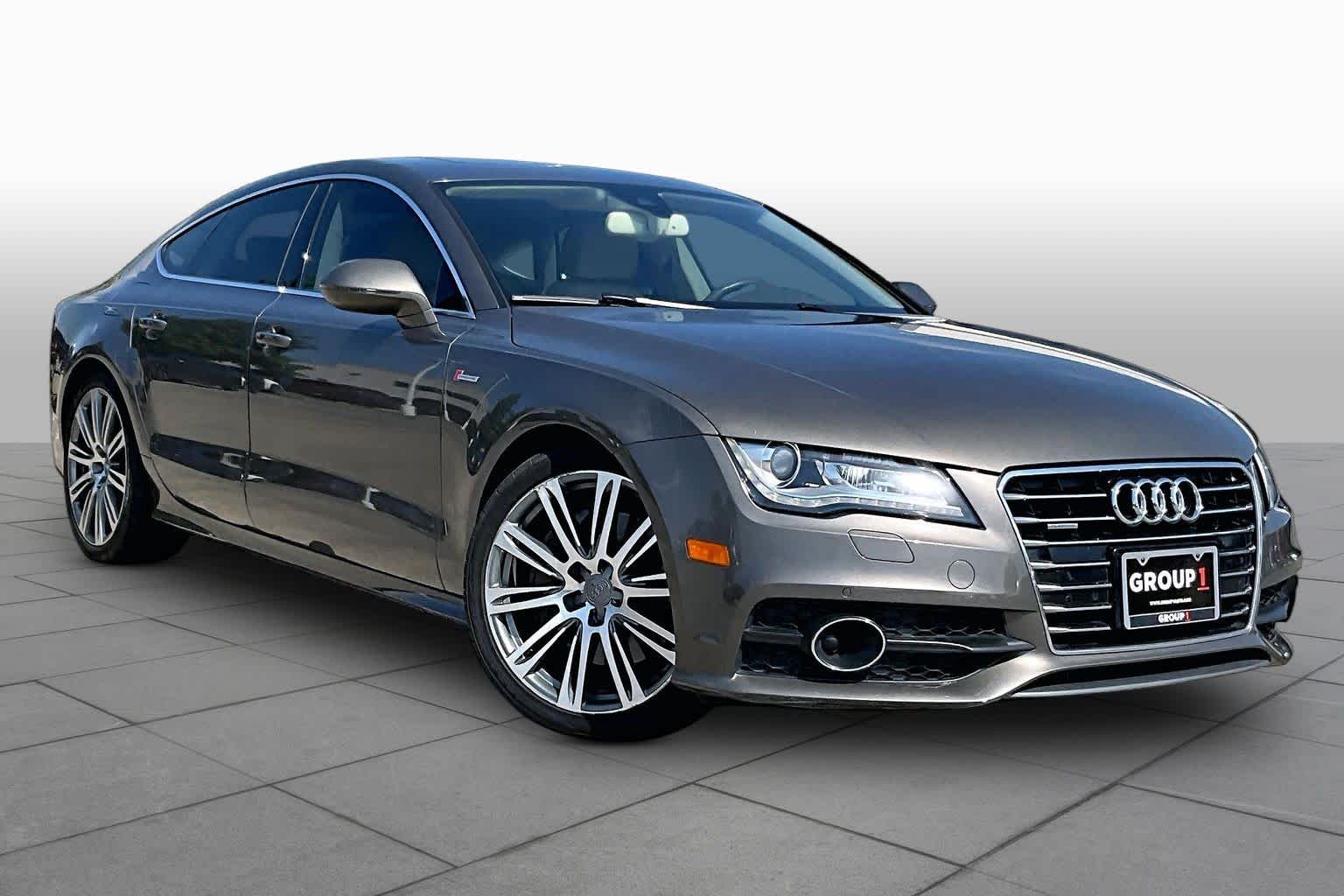 2012 Audi A7 3.0 Prestige Dakota Gray Metallic at Tomball Ford