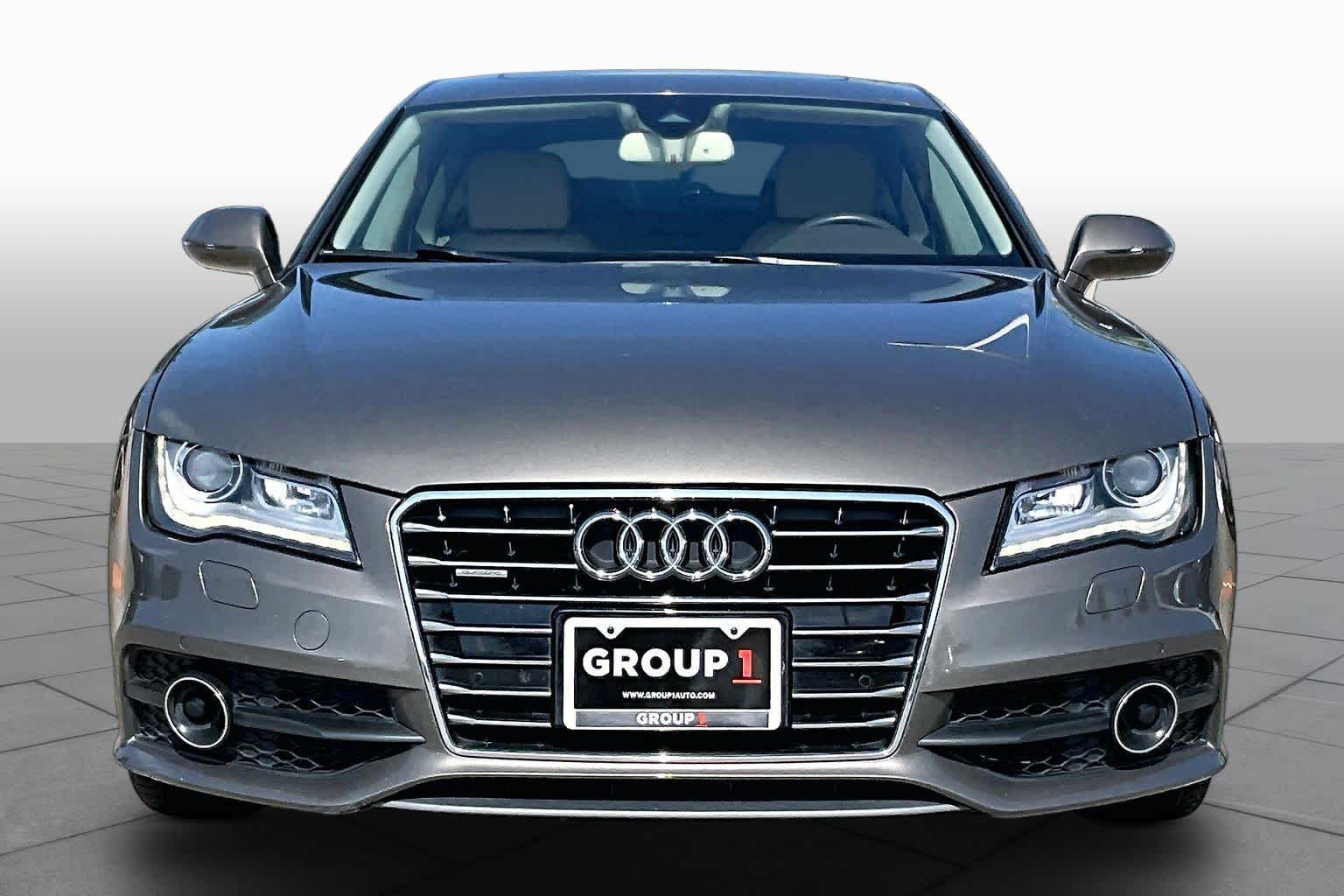 2012 Audi A7 3.0 Prestige Dakota Gray Metallic at Tomball Ford