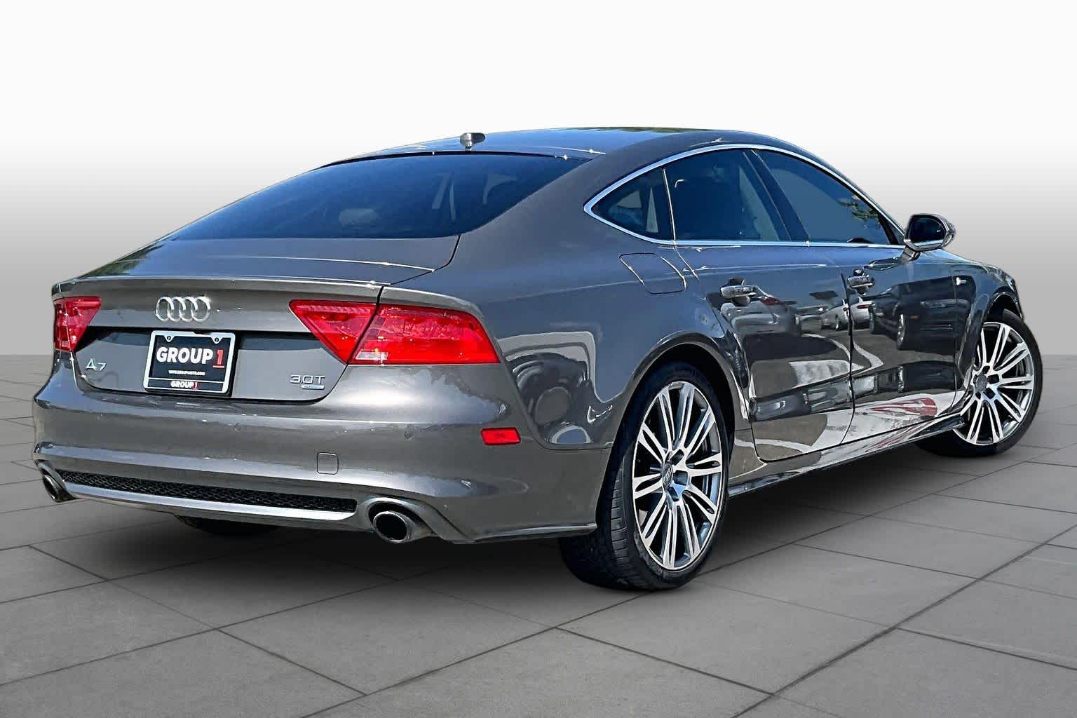 2012 Audi A7 3.0 Prestige Dakota Gray Metallic at Tomball Ford