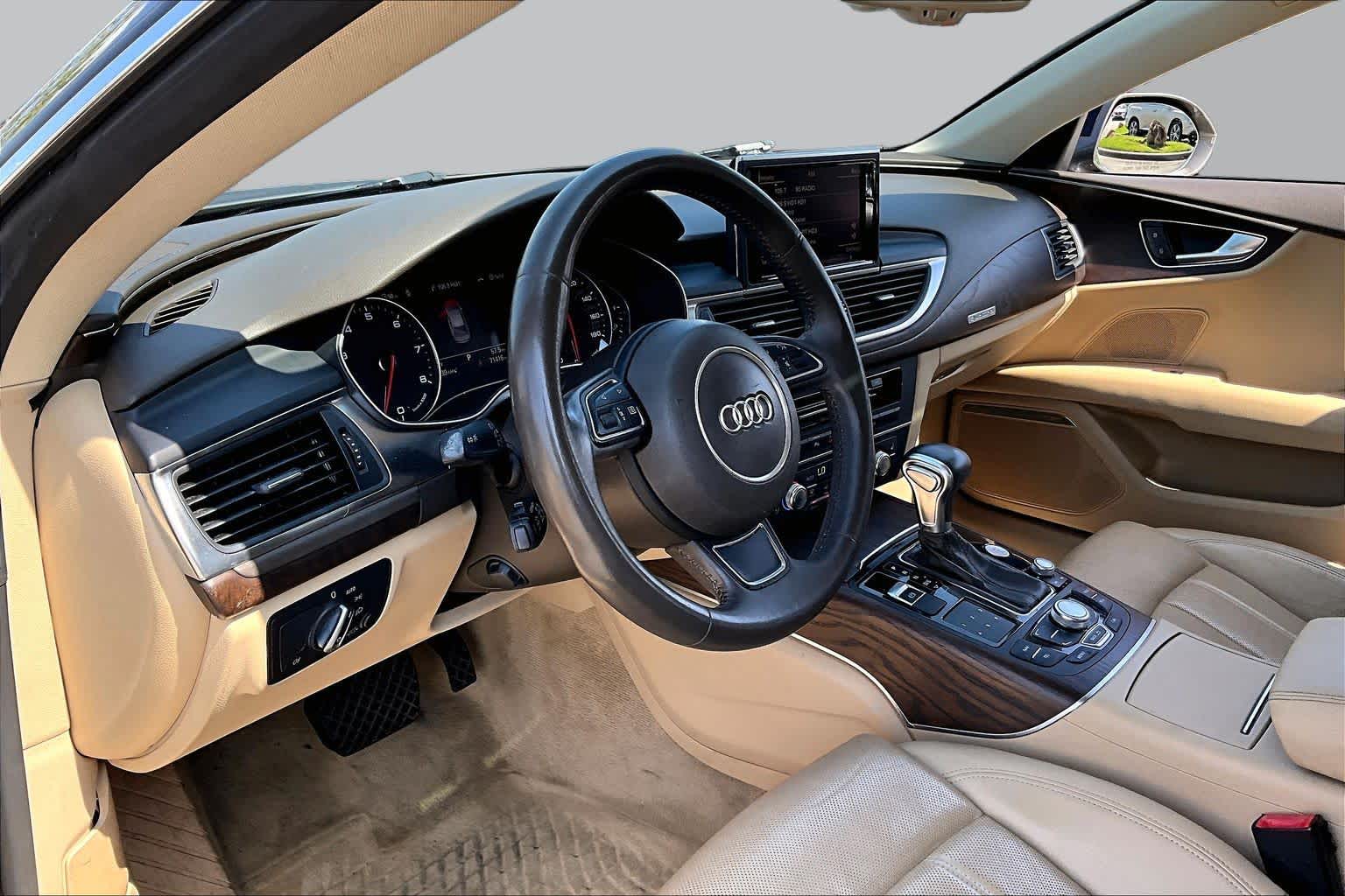 2012 Audi A7 3.0 Prestige Dakota Gray Metallic at Tomball Ford