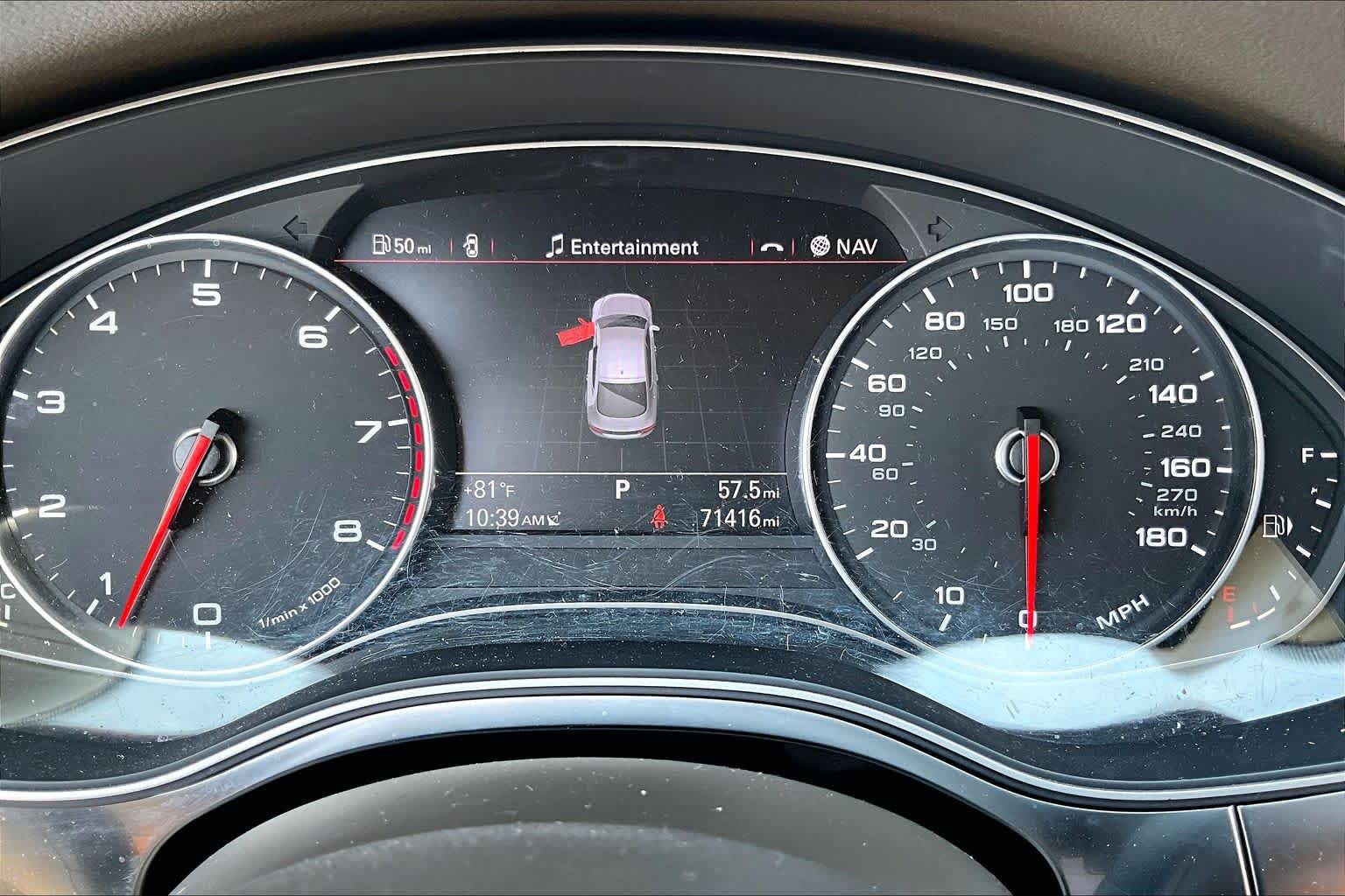 2012 Audi A7 3.0 Prestige Dakota Gray Metallic at Tomball Ford