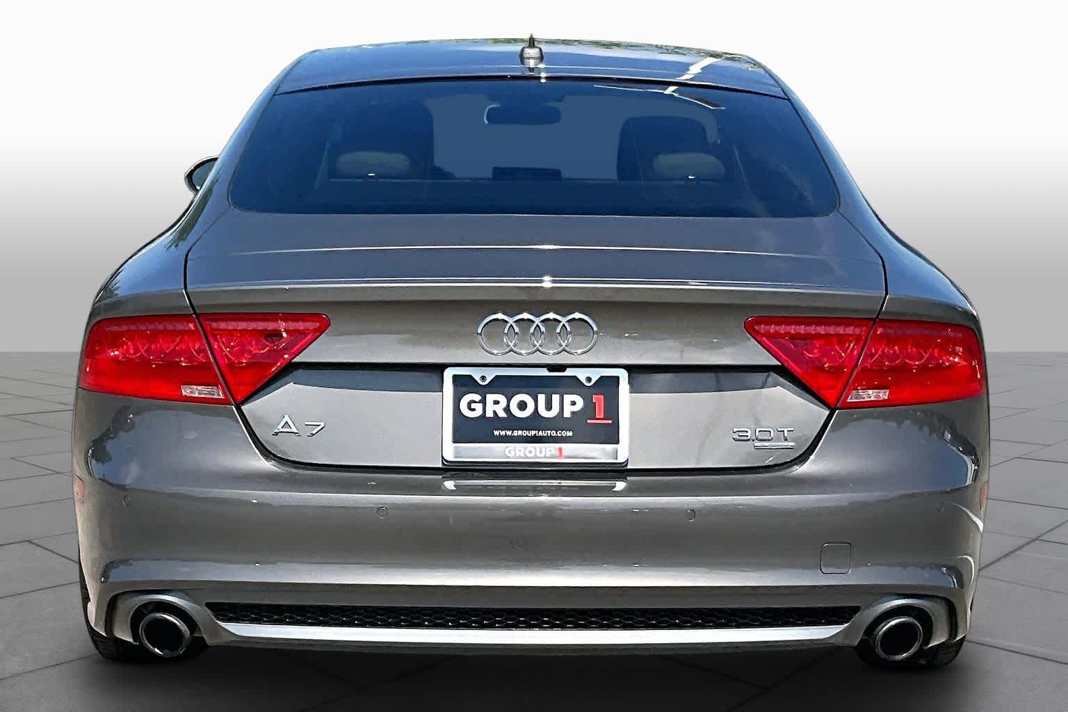 2012 Audi A7 3.0 Prestige Dakota Gray Metallic at Tomball Ford