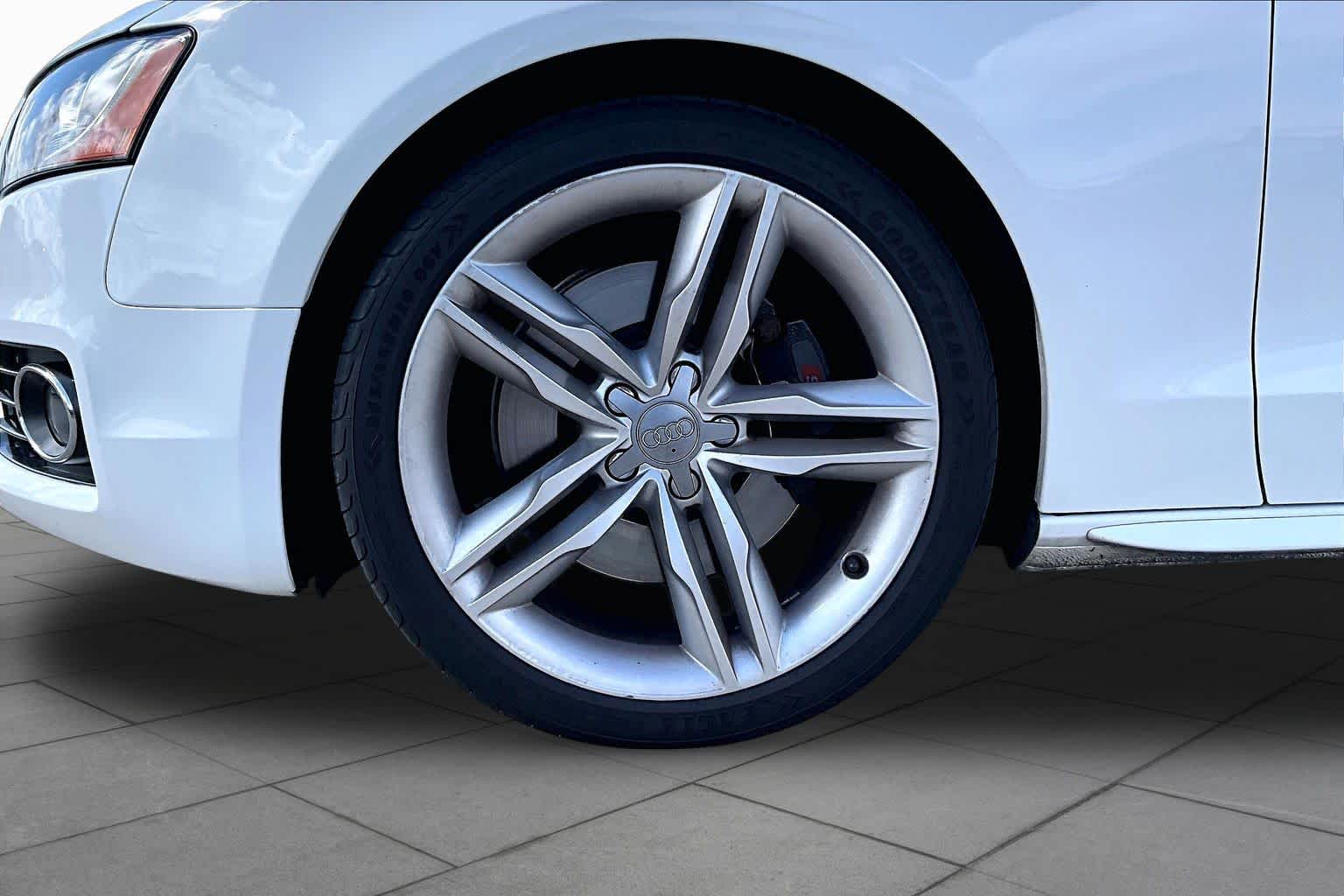 2010 Audi S5 Premium Plus Ibis White at Mac Haik Ford