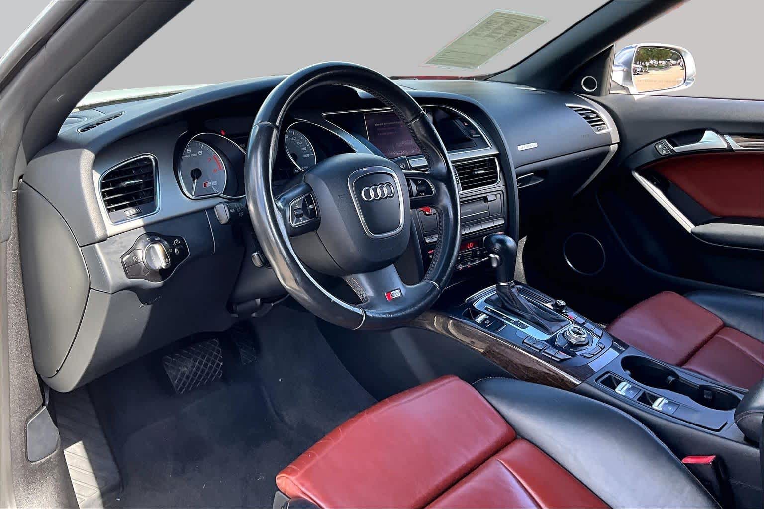 2010 Audi S5 Premium Plus Ibis White at Mac Haik Ford