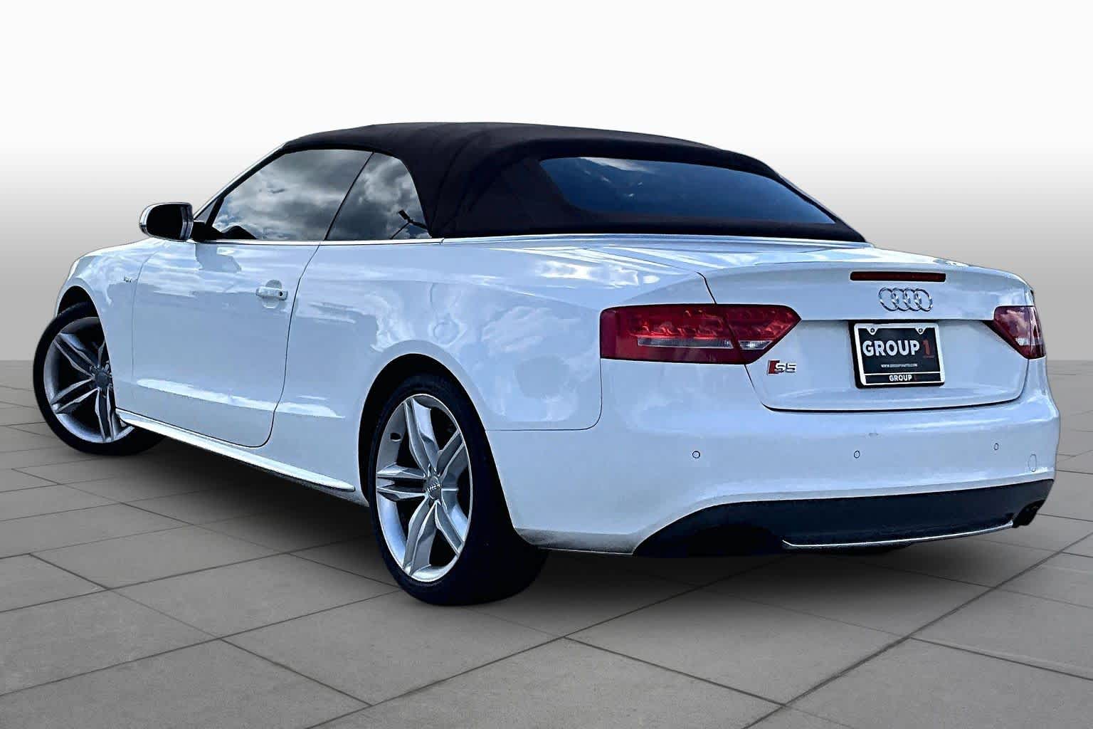2010 Audi S5 Premium Plus Ibis White at Mac Haik Ford