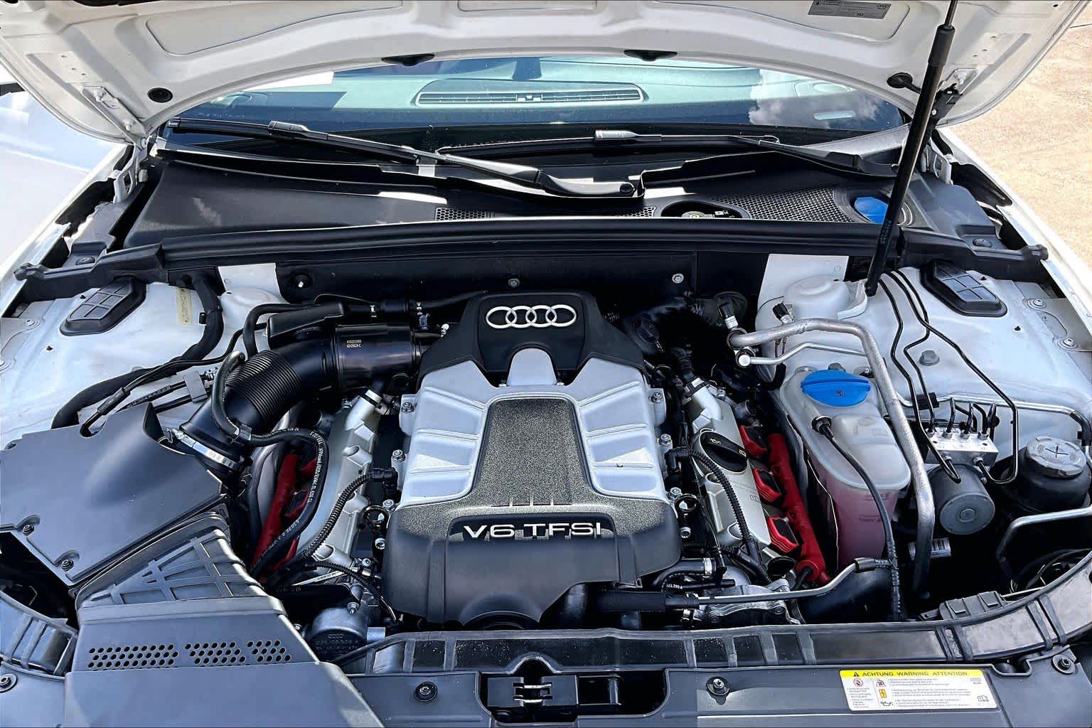 2010 Audi S5 Premium Plus Ibis White at Mac Haik Ford
