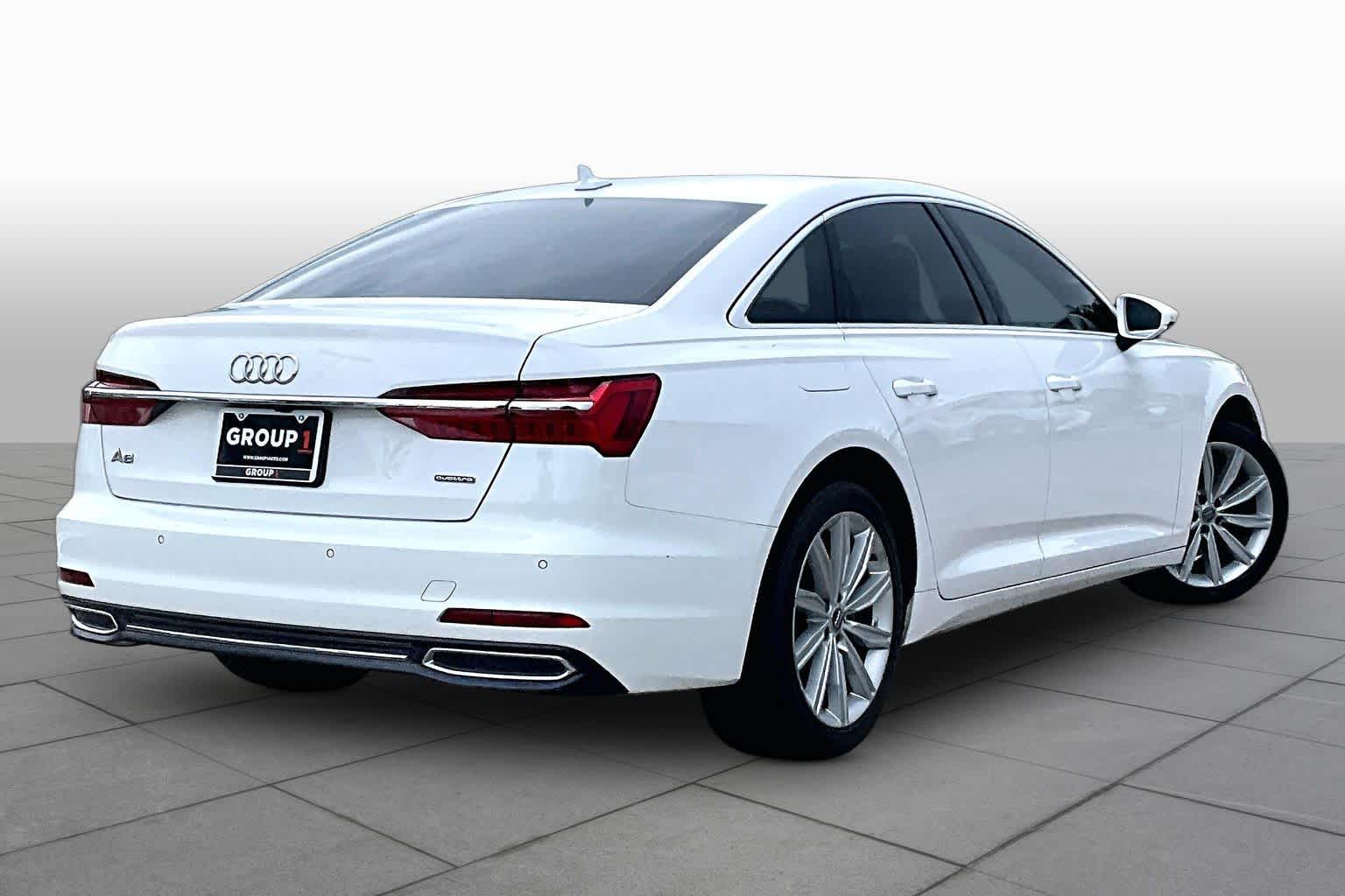 2019 Audi A6 Premium Ibis White at Tomball Ford