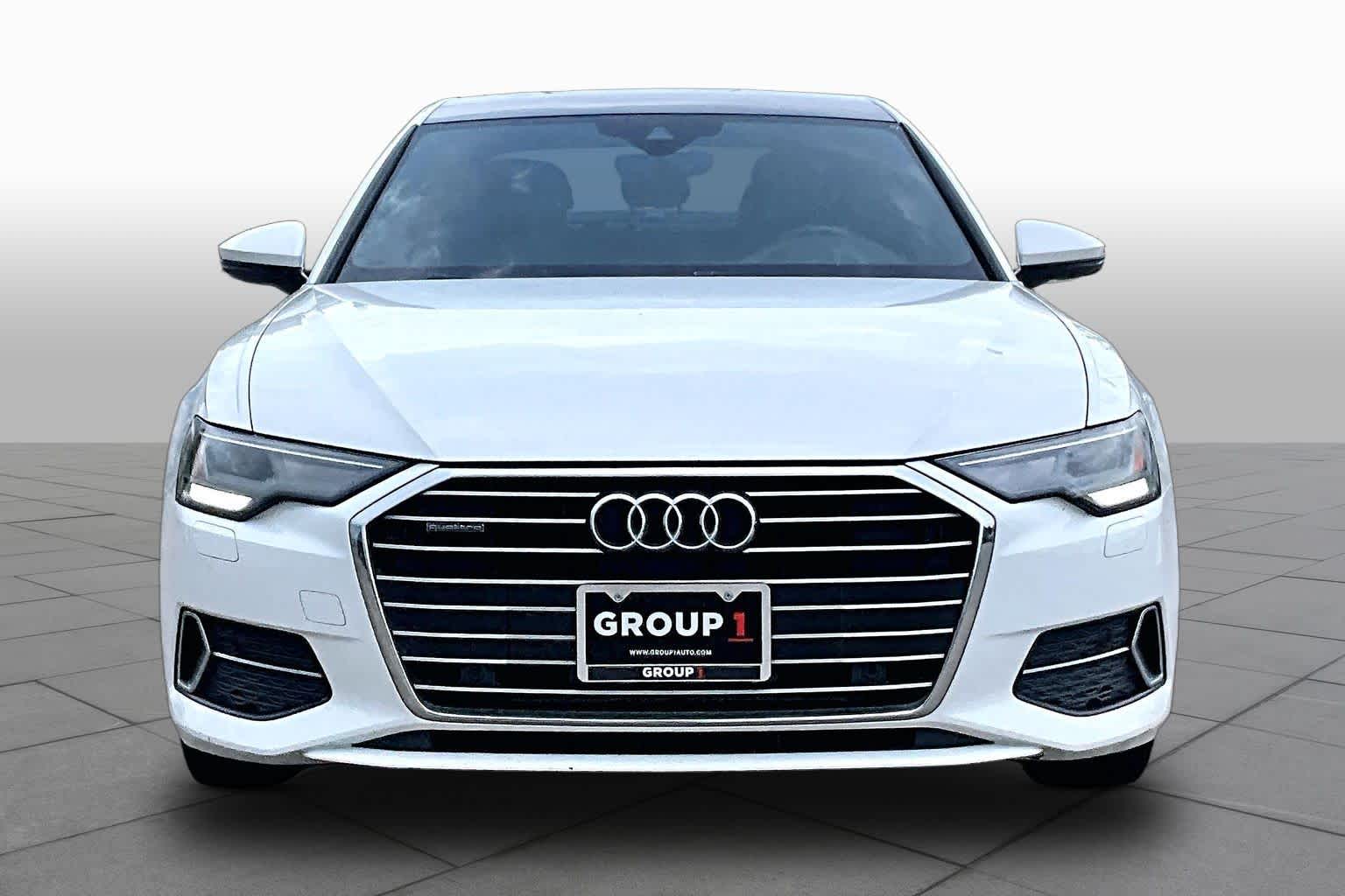 2019 Audi A6 Premium Ibis White at Tomball Ford