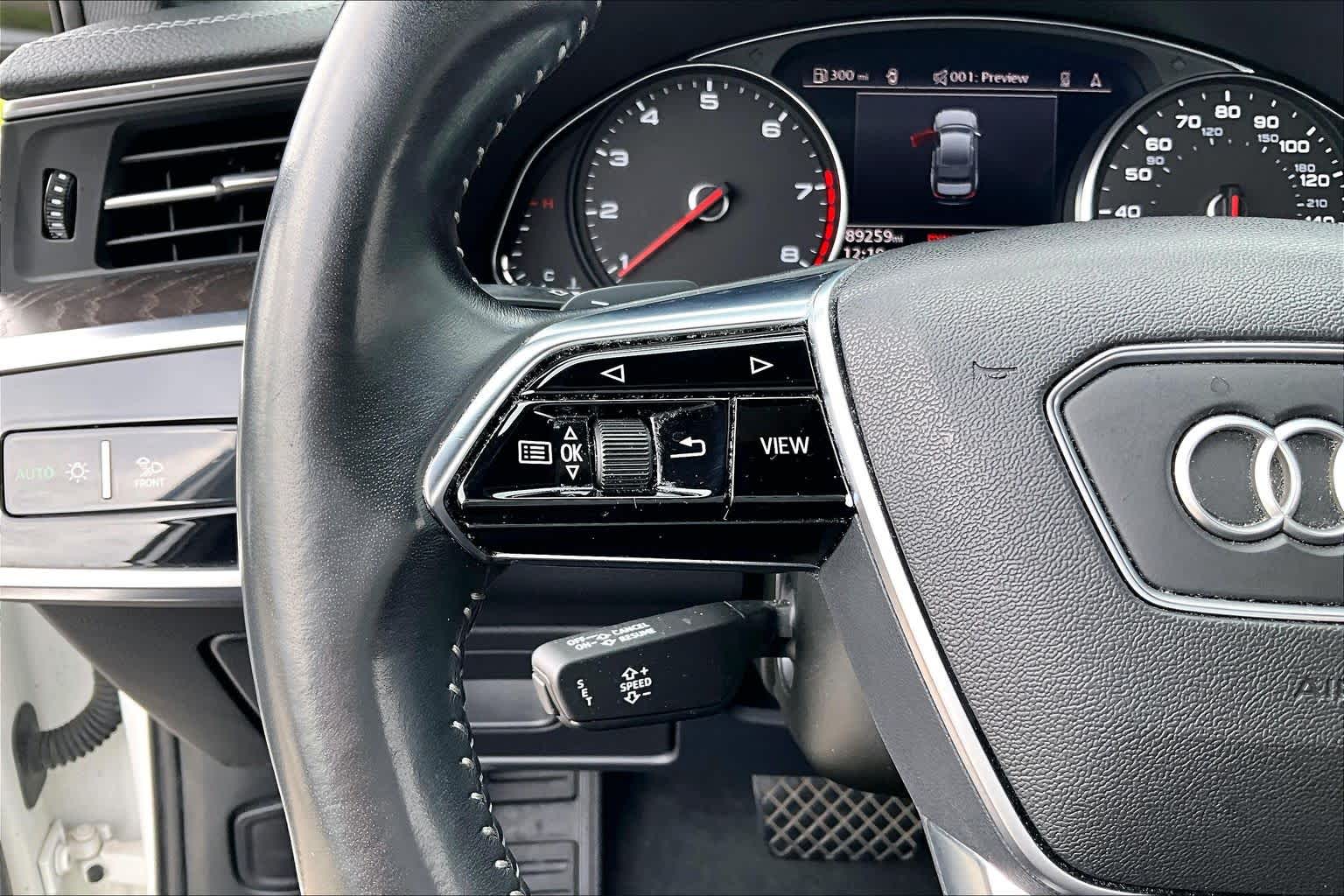 2019 Audi A6 Premium Ibis White at Tomball Ford